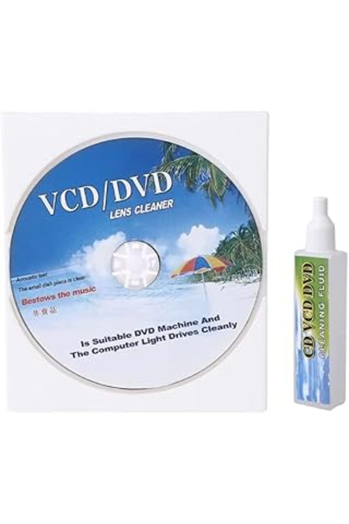 NETWORK ART Cd/vcd/dvd Oynatıcı Lens Temizleyici Seti, Cd Çalar Cd Temizleyici Disk,