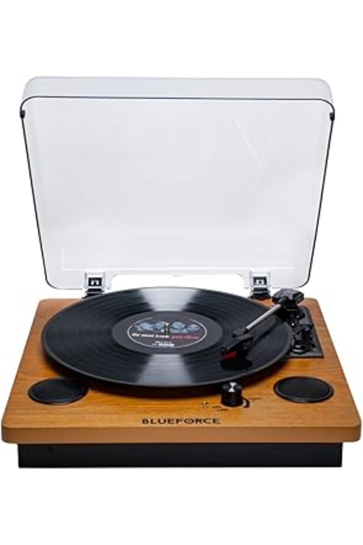 NETWORK ART Blueforce Soprano Ahşap Pikap Plak Çalar Retro Bluetooth Usb Sd Kart Aux Dahili Hoparlör