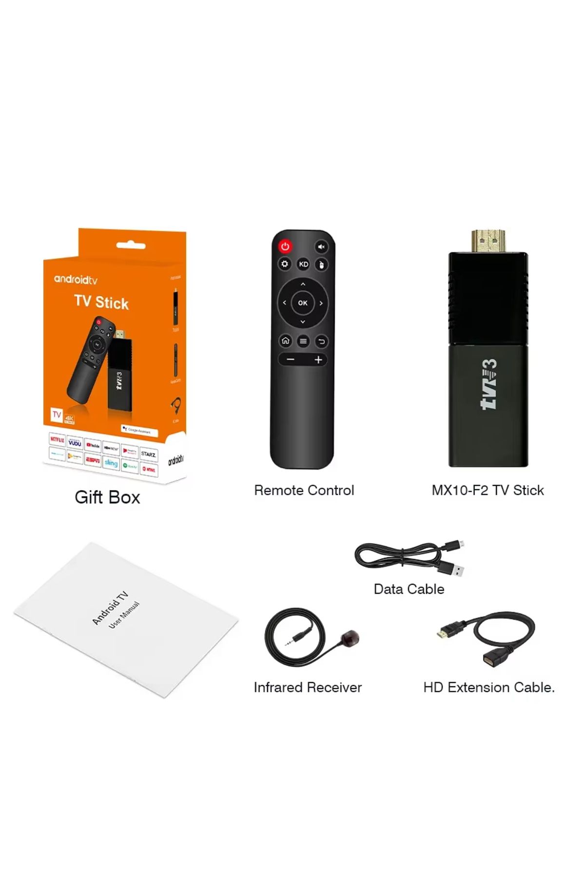 ObuTech-Tvr3 Android TV Stick - 3. جيل، 4K Ultra HD، تجربة التلفزيون الذكي التوصيل والتشغيل! 3