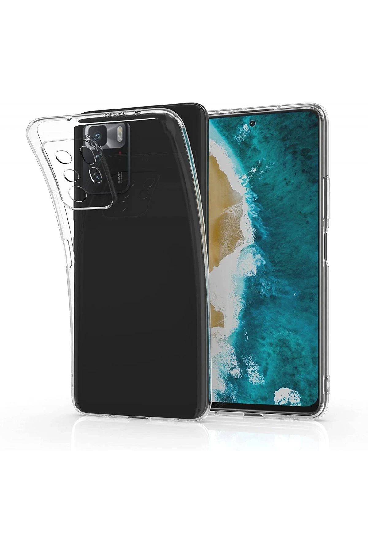 nerede bulurum Newface Xiaomi Poco X3 GT Kılıf Lüx Şeffaf Silikon
