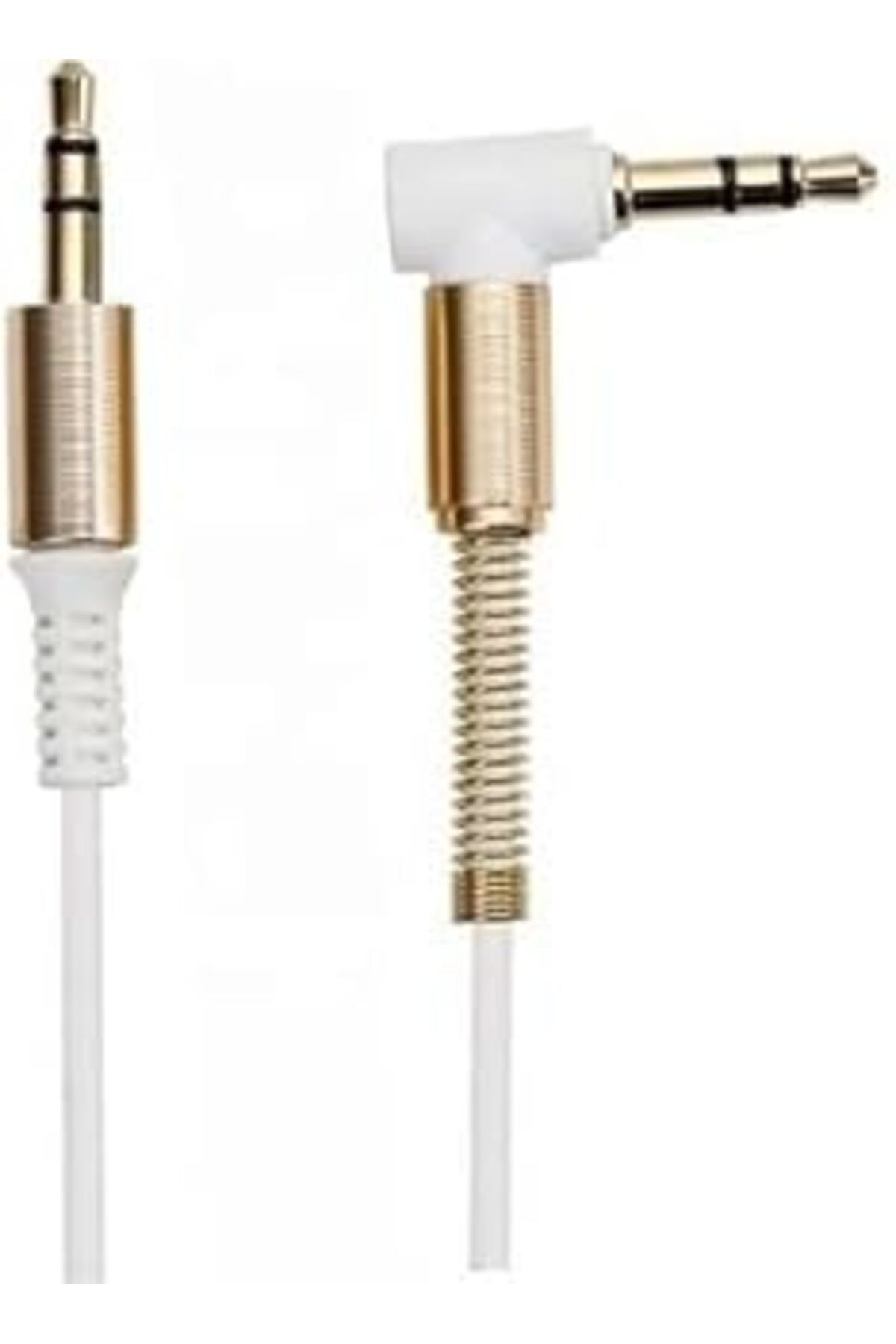 NETWORK ART Heartz 90 Derece L Tipi 3.5 Mm Aux Ses Kablosu 3.5-3.5 Mm Aux Kablosu Konektörü 90 Derece Erkek - E