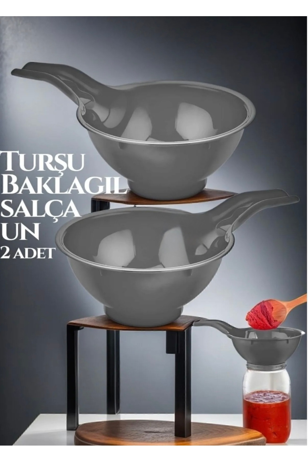 INTEREV-2 Jar and Canning Funnel with Handle 3