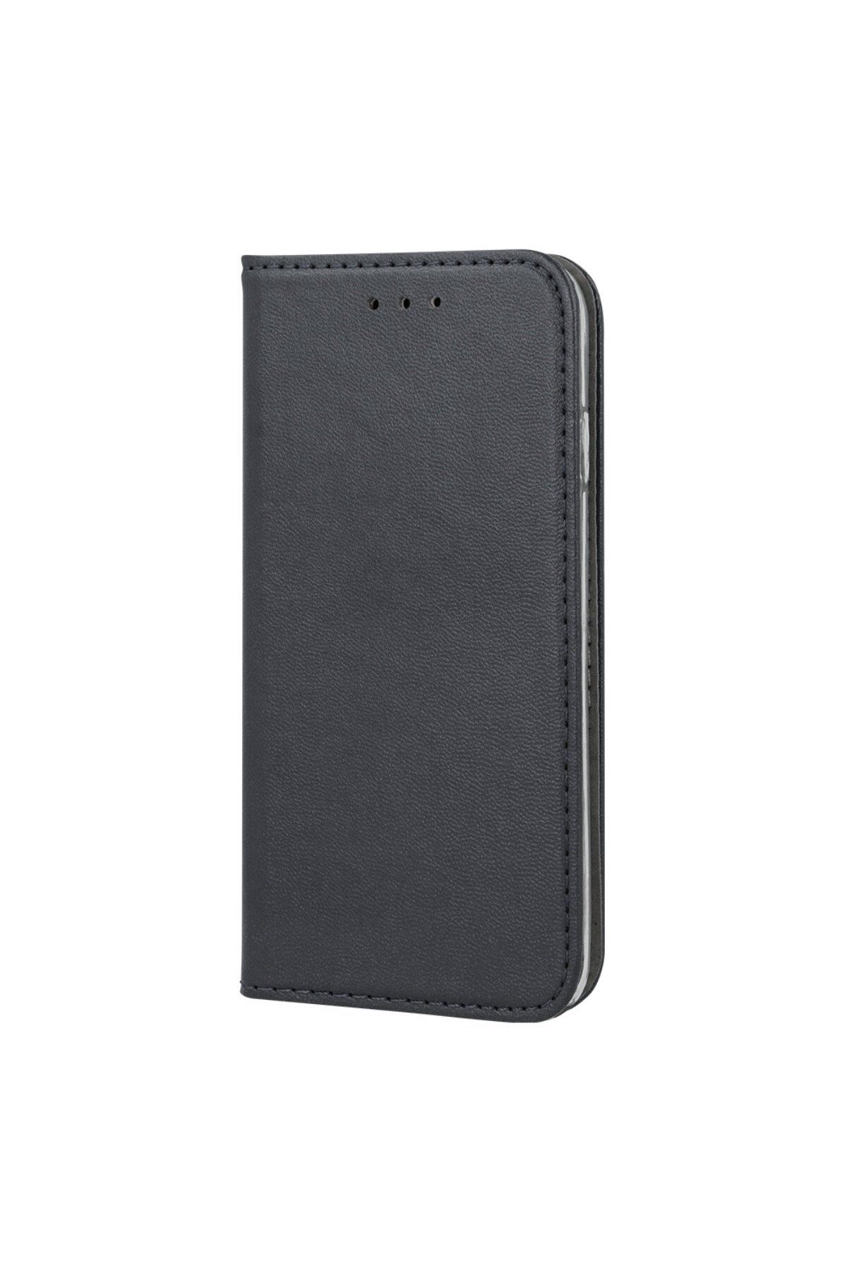 OEM Husa Tip Carte, Compatibila Cu Motorola Edge 50 Ultra, Functie Stand, Buzunar Card, Negru Mat - One Size
