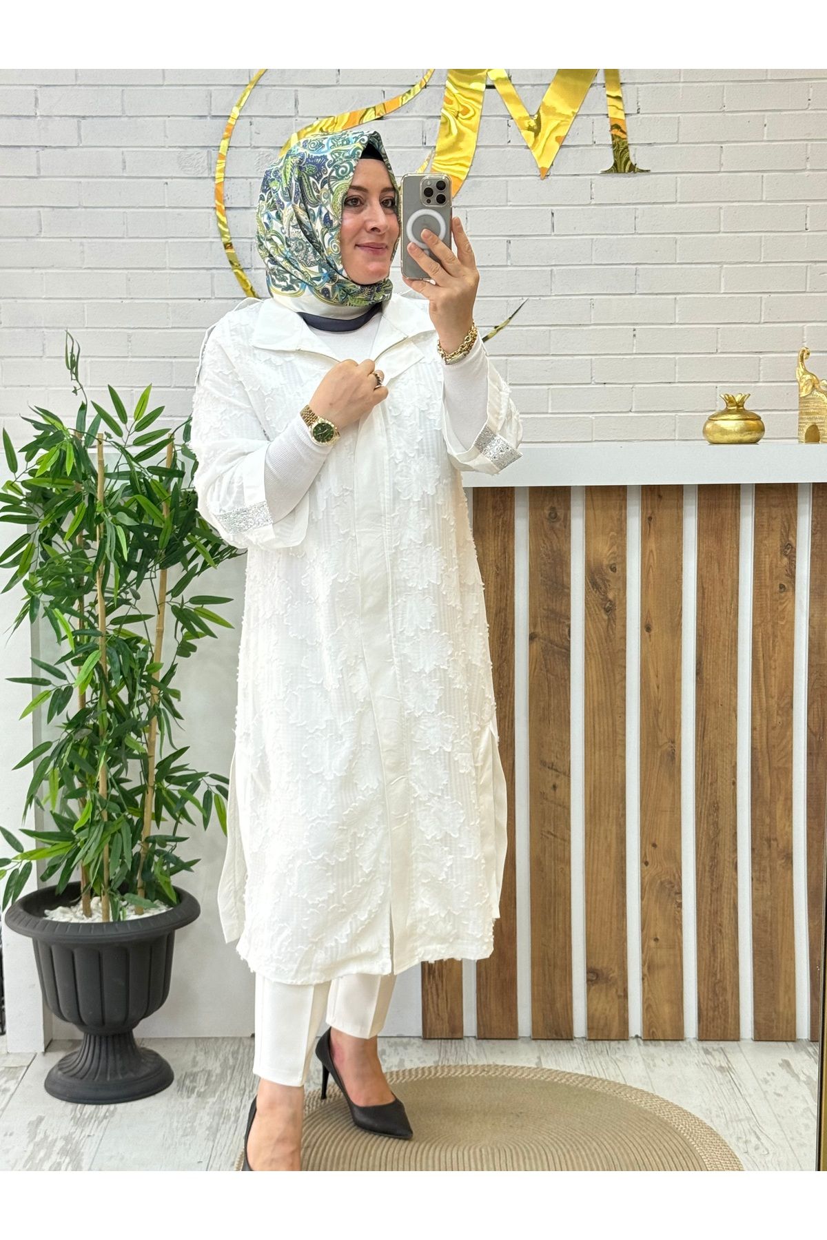 Meryemce Butik ÖZEL TASARIM ORGANZE TÜL KAP