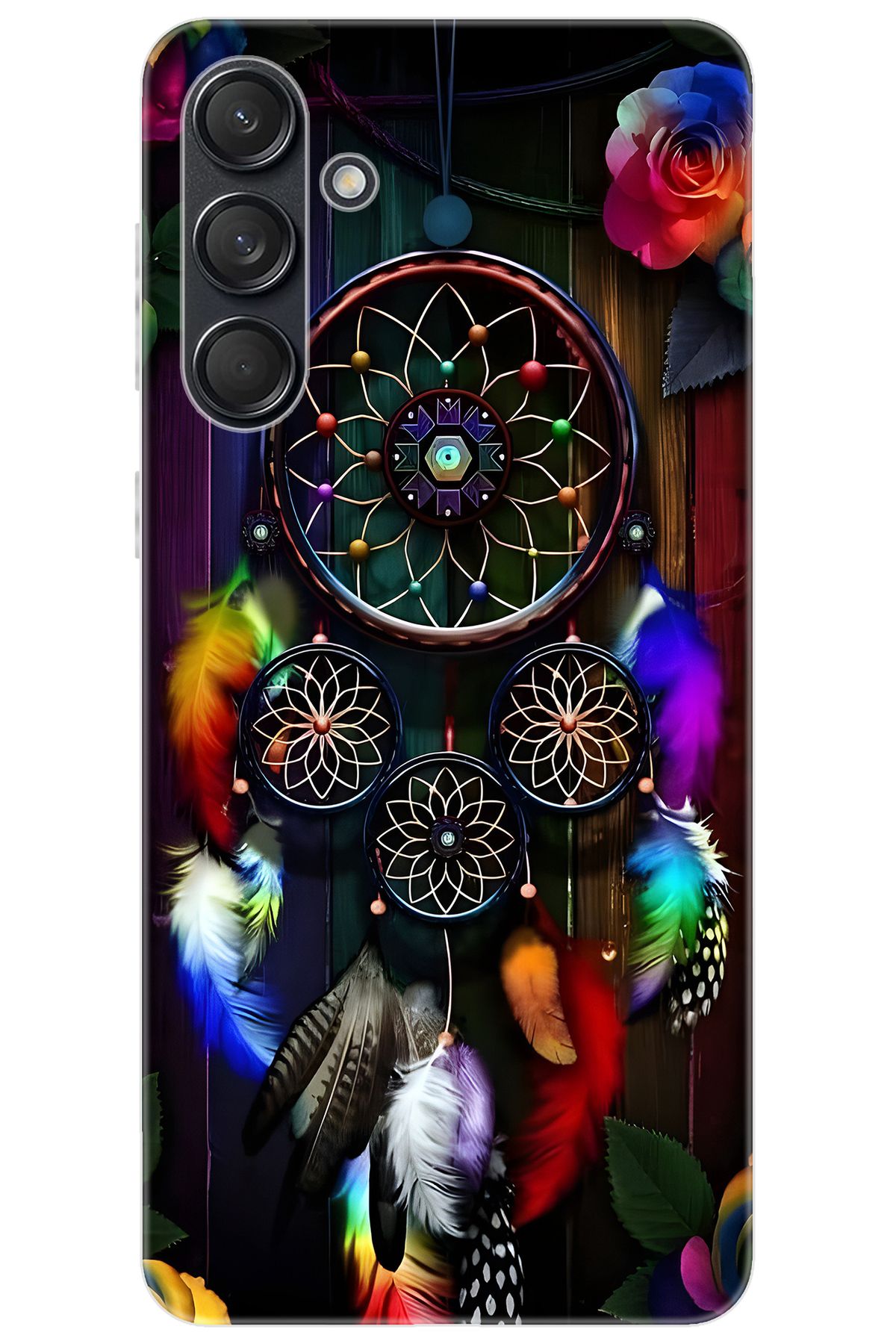 Ceppare Samsung Galaxy M55 (SM-M556B) Uyumlu Kılıf Desen Baskılı Silikon Düş Kapanı STK:704 CP-BKhA4YF