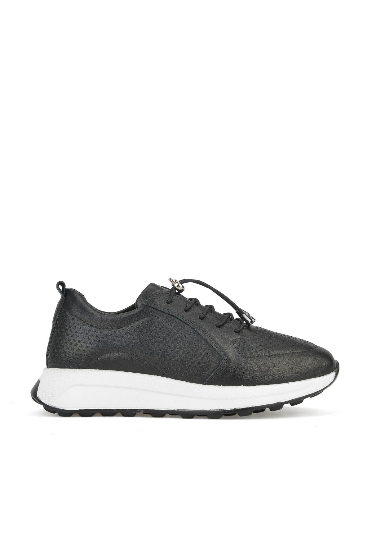 Ziya , Kadın Hakiki Deri Sneaker 1511050Z2341 Siyah