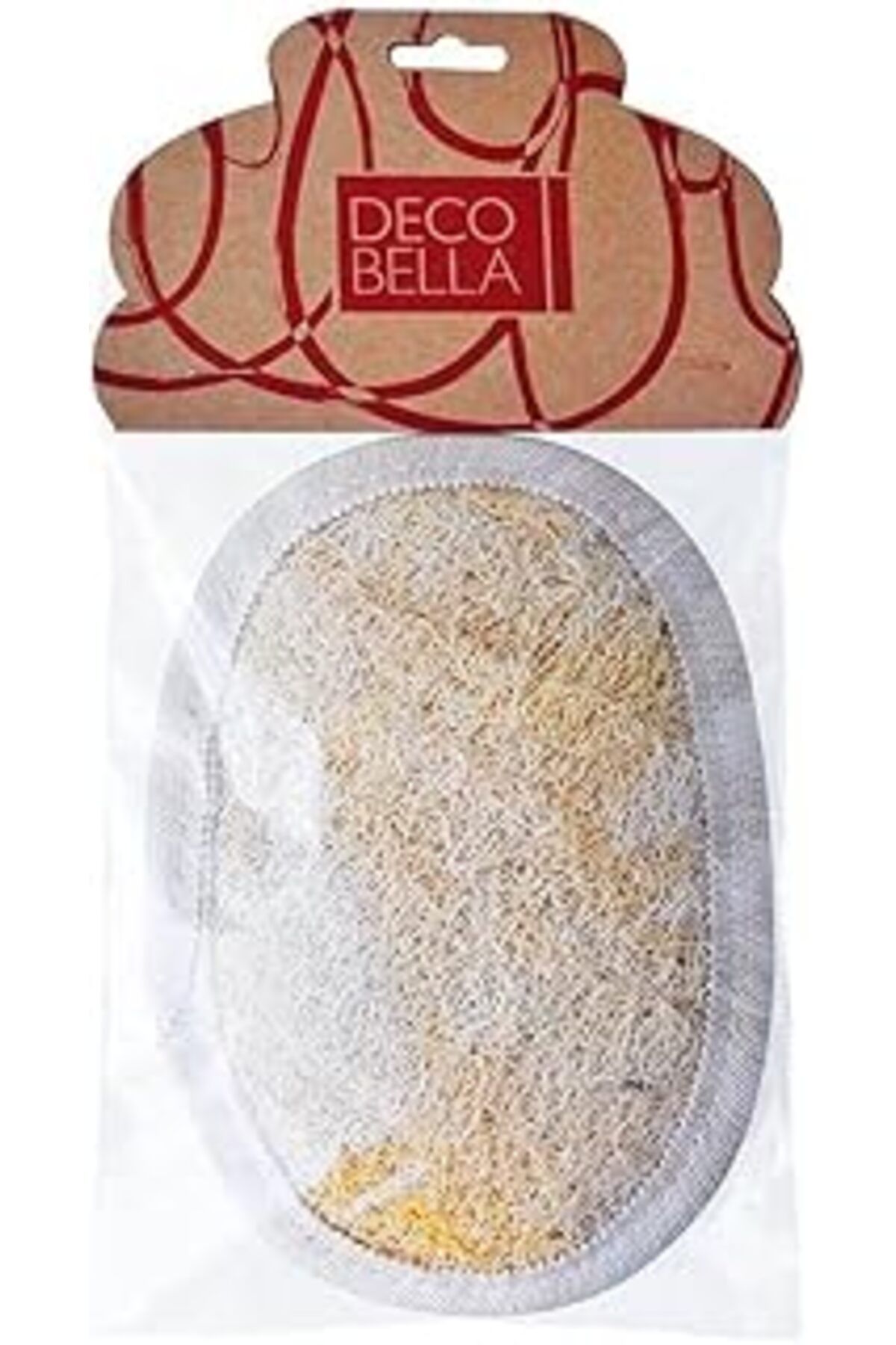 Qedii Decobella Kabak Organik Oval Yüz Pedi