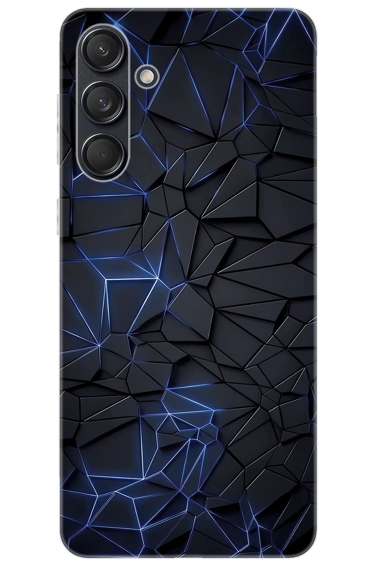 Ceppare Samsung Galaxy M55 (SM-M556B) Uyumlu Kılıf Desen Baskı Silikon Prizmatik Tasarım STK:667 CP-fxm4bgo
