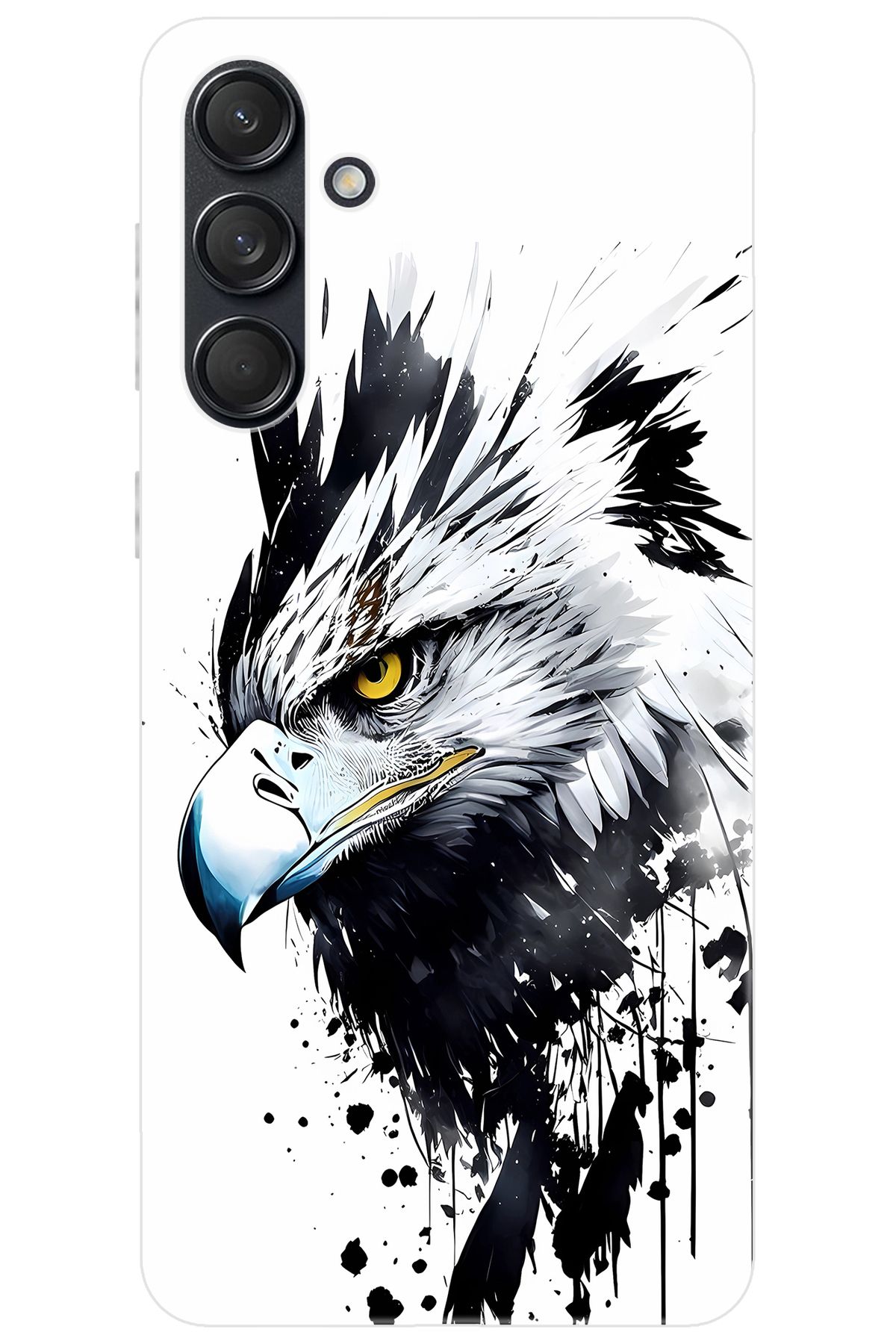 Ceppare Samsung Galaxy M55 (SM-M556B) Uyumlu Kılıf Desen Baskılı Silikon Kartal Serisi STK:1008 CP-4CZeHwa