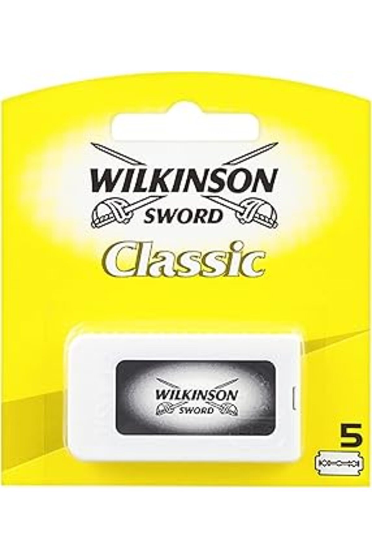 Pazarcan Wilkinson Sword Klasik 5'Li Yaprak Tıraş Bıçağı, Yedeği