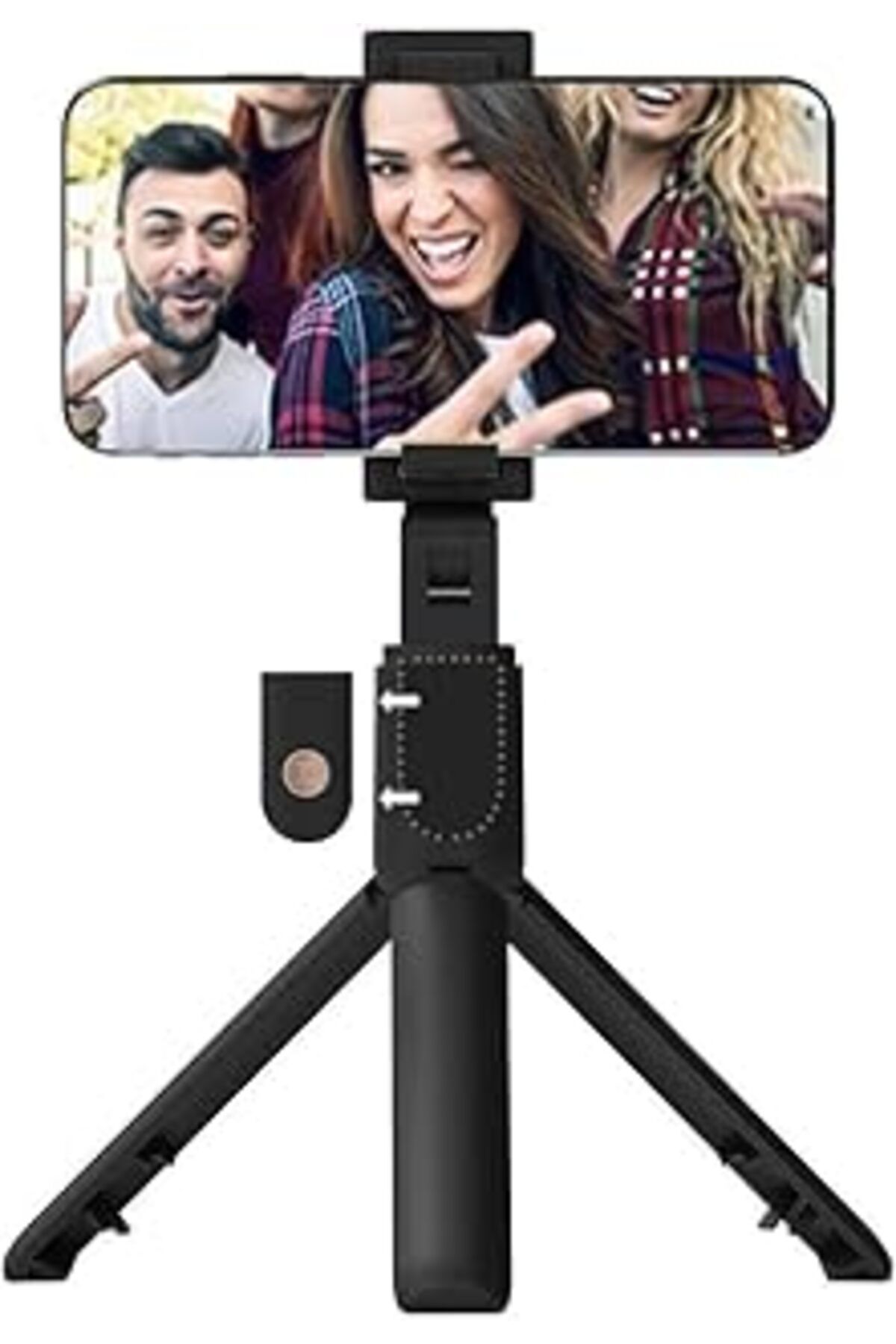 NETWORK ART Jopus Talent Bluetooth Telefon Tripod Selfie Çubuğu, Uzaktan Kontrollü Kumandalı, 19.5 Cm, 270° Dön