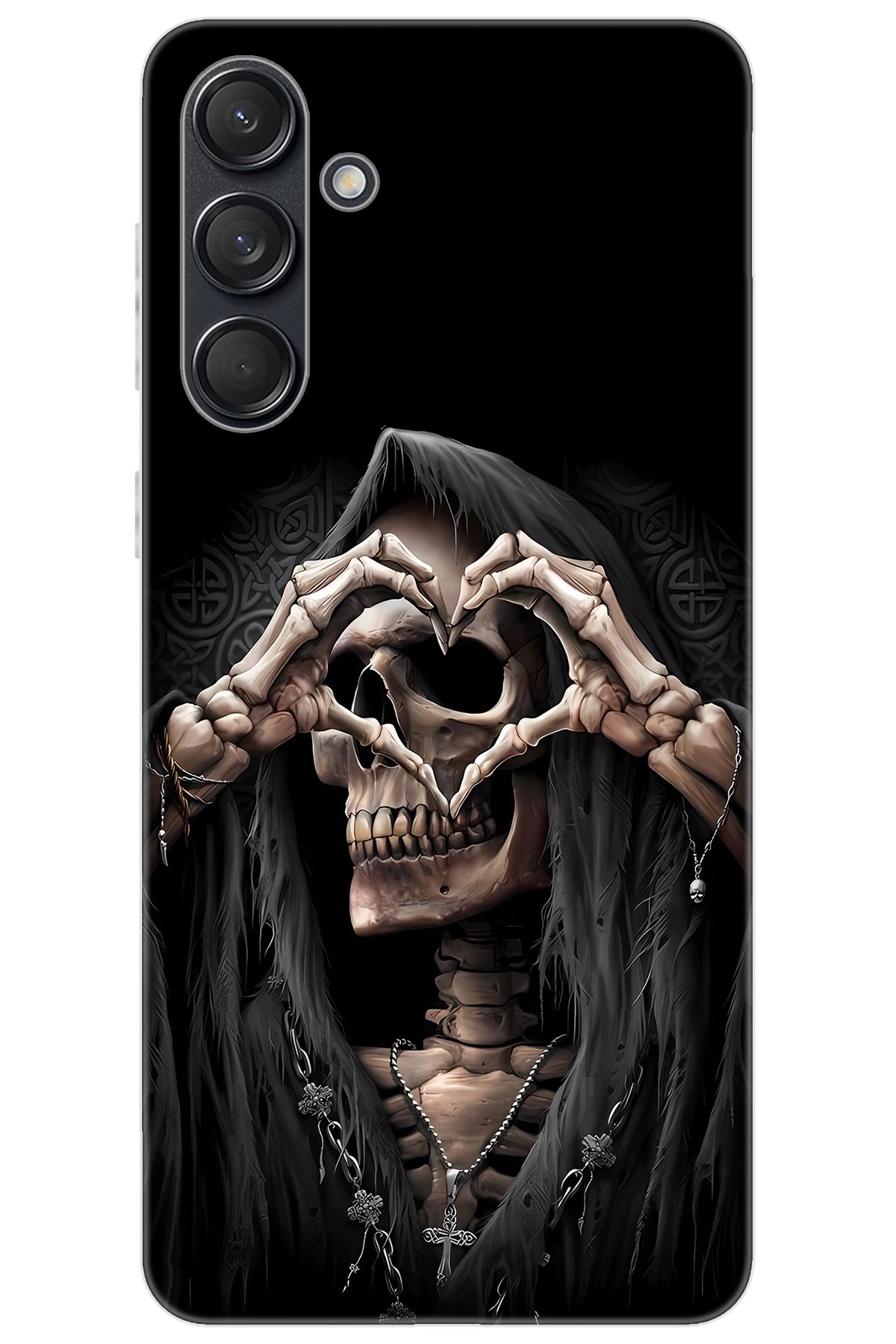 Ceppare Samsung Galaxy M55 (SM-M556B) Uyumlu Kılıf Desen Baskılı Silikon İskelet STK:652 CP-feqJGUb