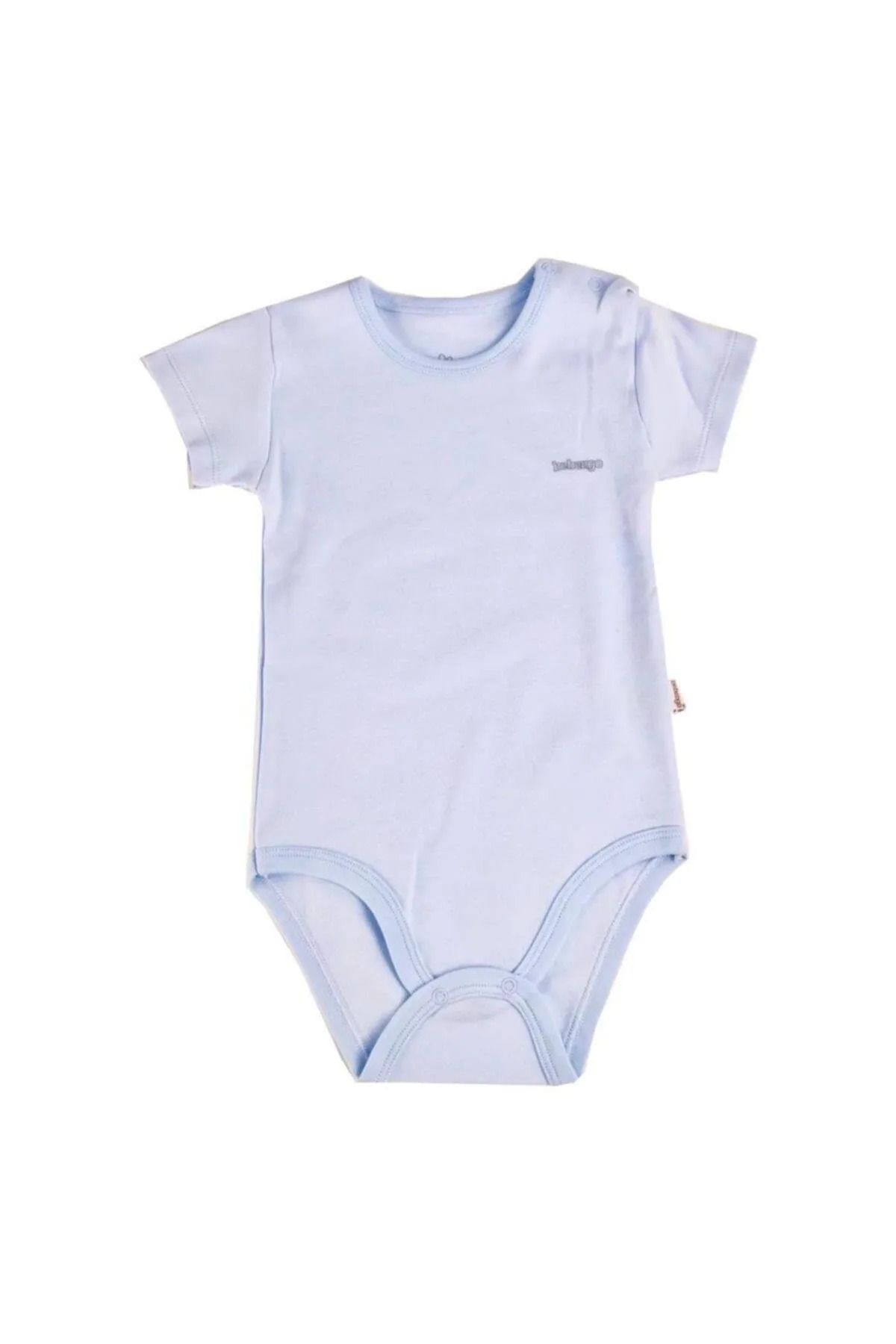 MBB ETİCARET Bebengo BU4021 Basic Kısa Kol Body Mavi