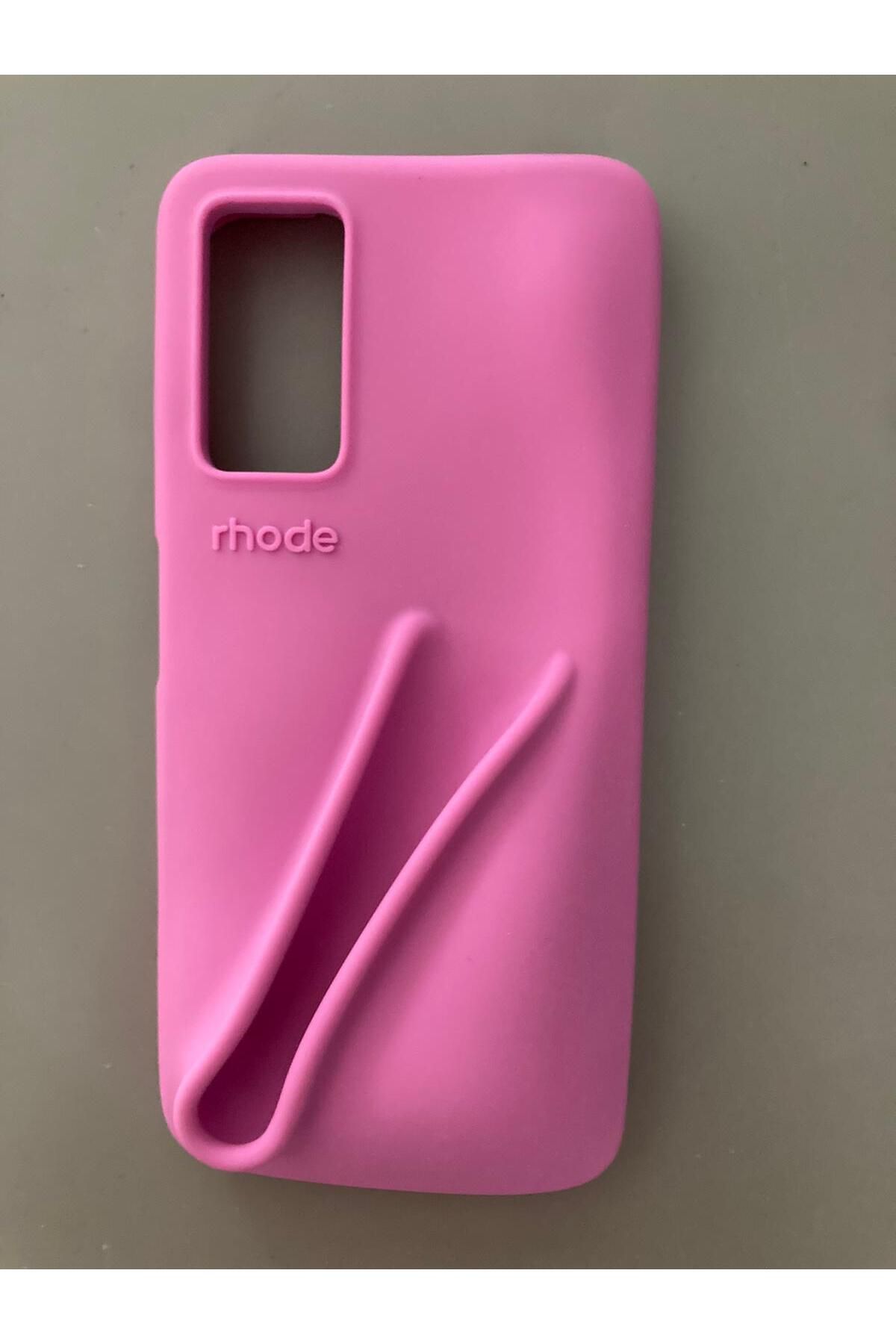 Newon Xiaomi Redmi Note 11 Pro 4G Rhode Lip Case Logolu Telefon Kılıfı Kapak Cover Case