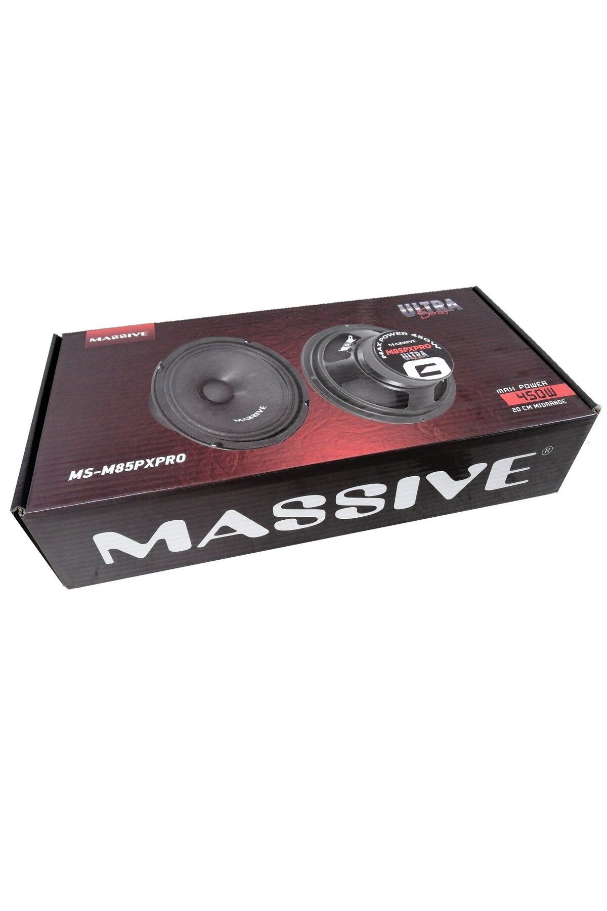 Massive MS M85PXPro Ultra Seri 20 Cm Midrange 450W Maksimum 175W RMS Mavi Kasa