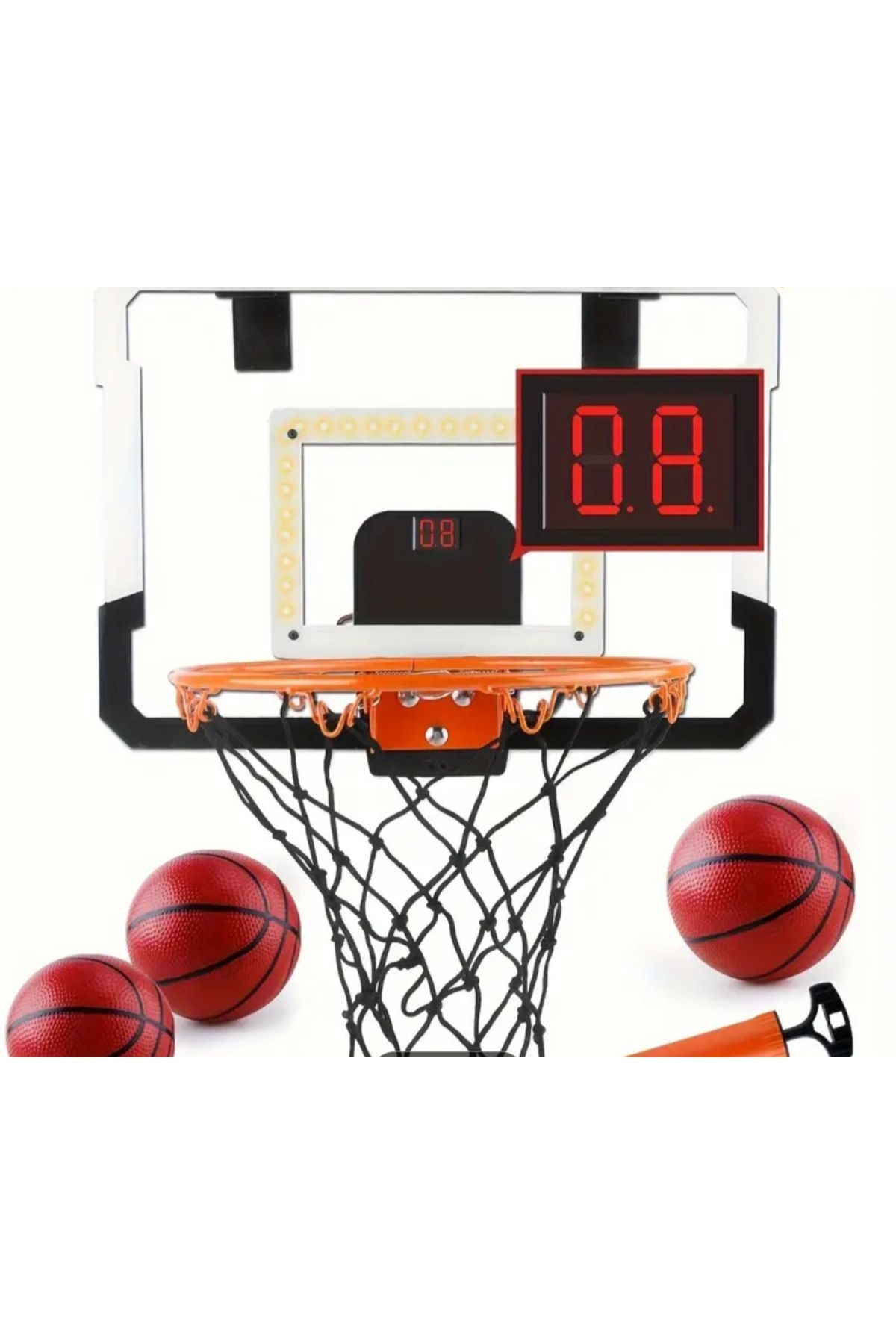 POGR LED'li Sayaç'lı Basketbol Potası Seti