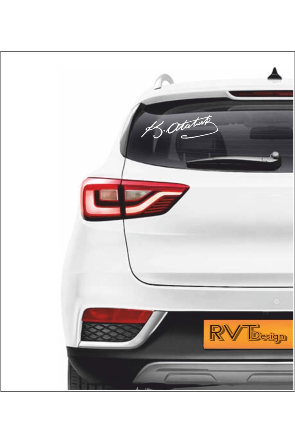 RVT Design Mustafa Kemal Atatürk imza sticker