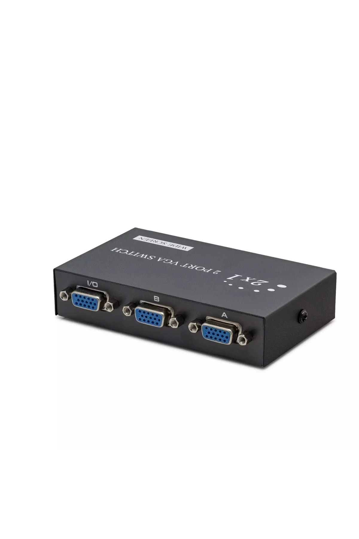 shopwave Vga Switch 54 Mhz 2 Giriş 1 Çikiş Butonlu Geçiş 2 Port HDX1280