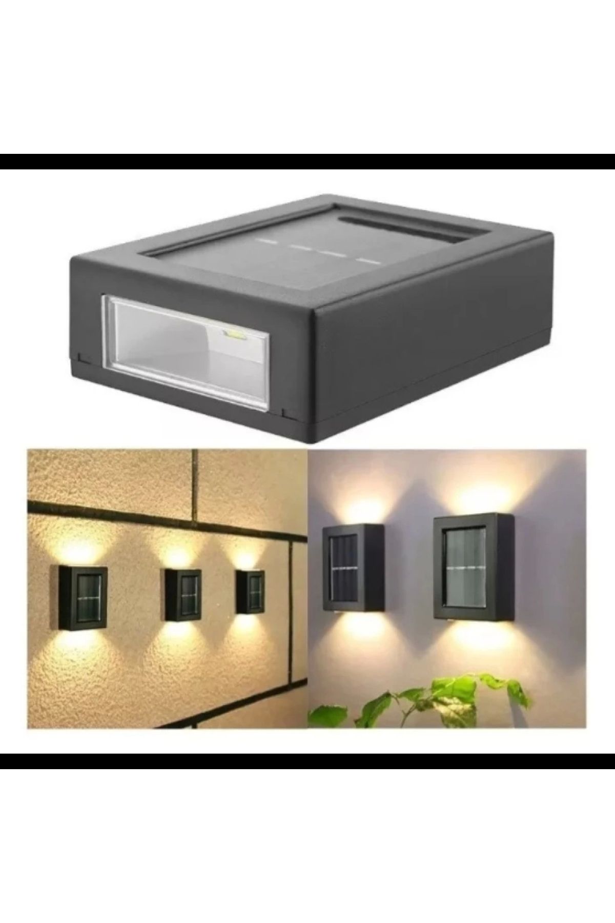 shopwave Solar 4 Ledli 11cm Duvar Aydınlatması SKY-309