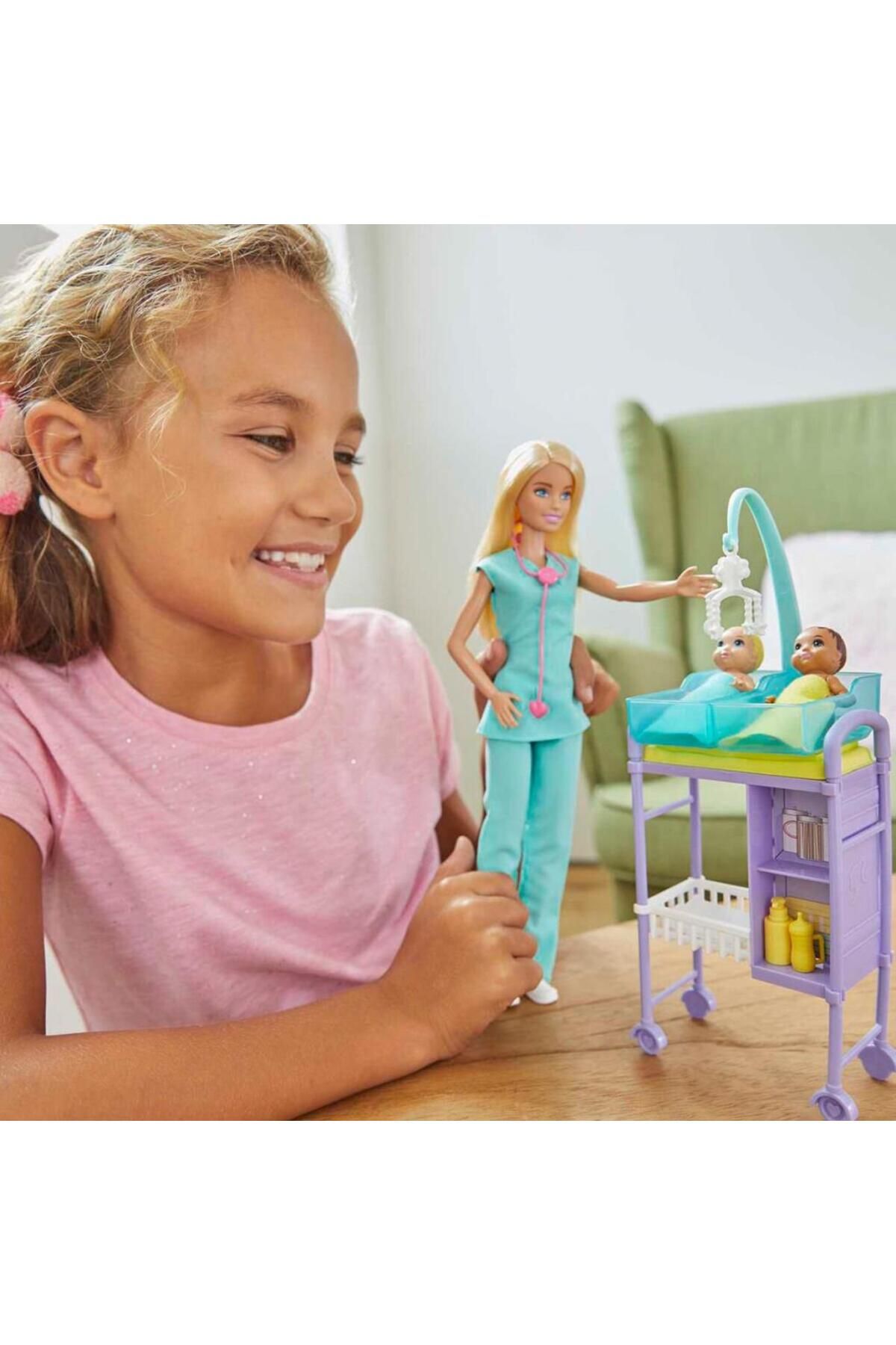 NW NessiWorld Nessiworld GKH23 Barbie Bebek Doktoru - Sarışın