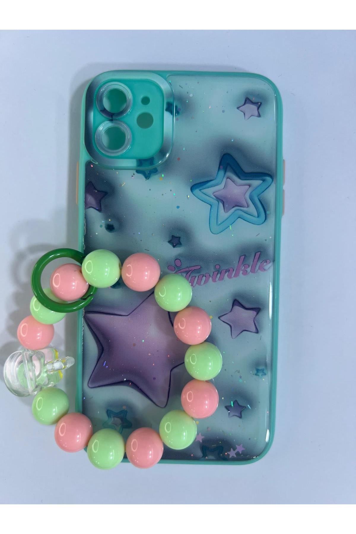 Amorix ARMORİX İPHONE 11 CHARMLI SERT BASKILI KILIF