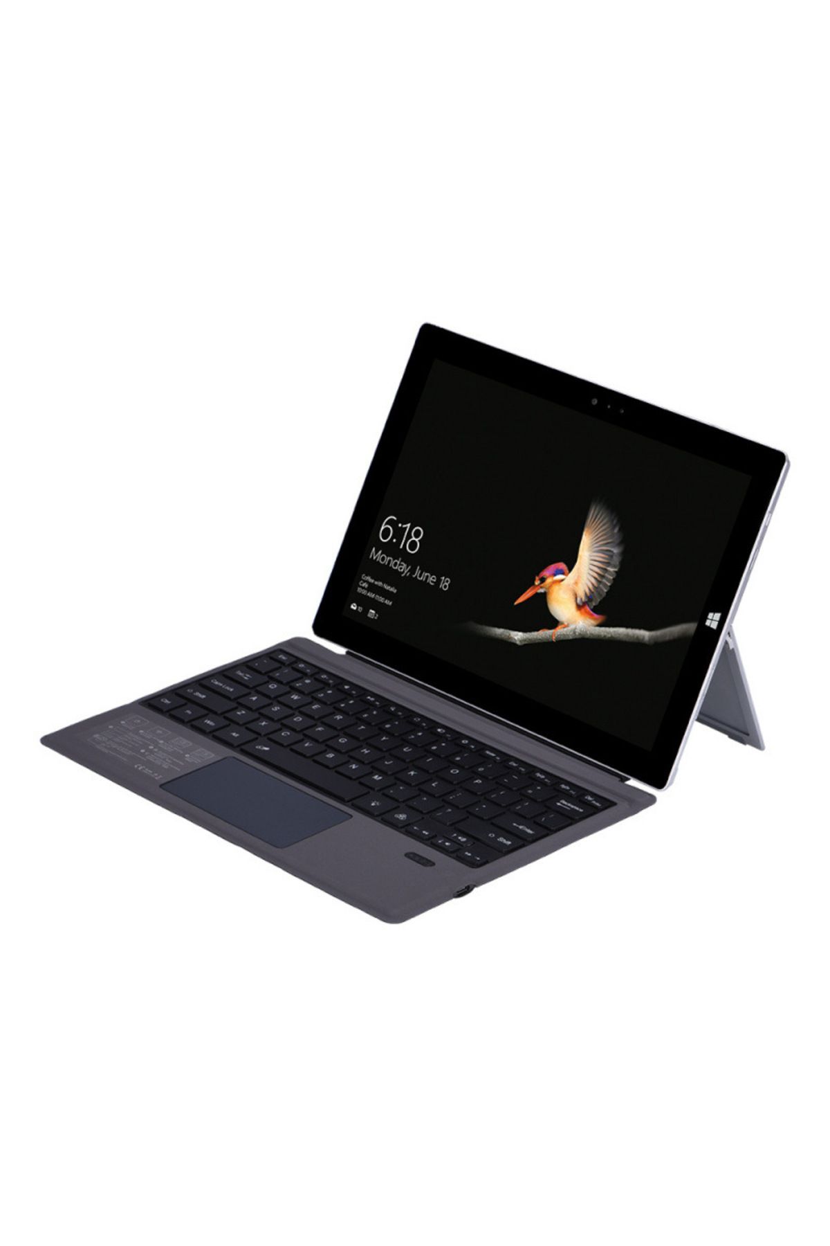 ENAR-Replacement Wireless Keyboard For Software Surface Pro3/4/5/6/7 Black 4
