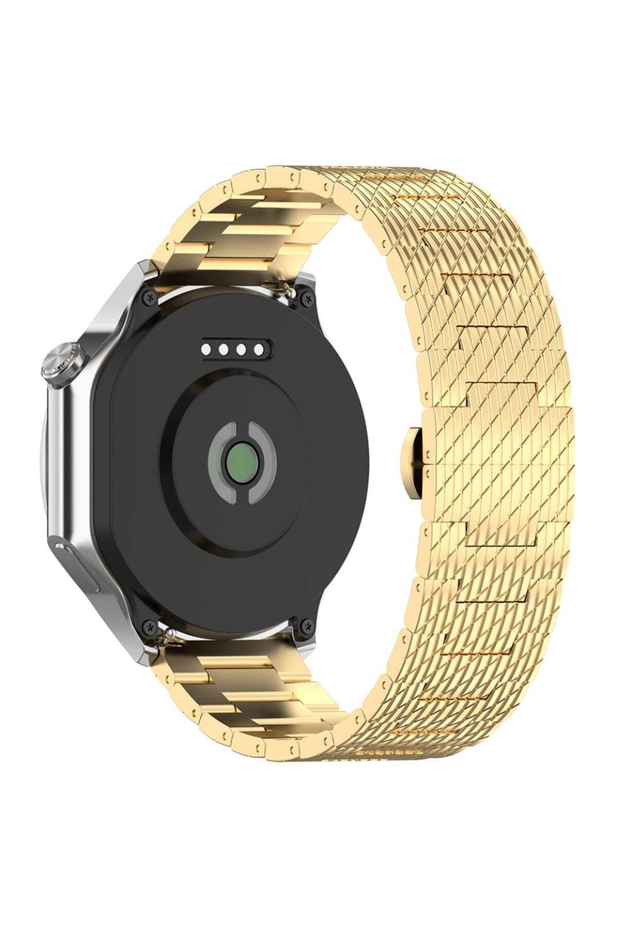 SKYDDAR INNOVATION-Stainless Steel Strap for Huawei Watch GT 2 /2 Pro/3 Pro /Ultimate, Xiaomi Watch S1, W052 - Gold 3