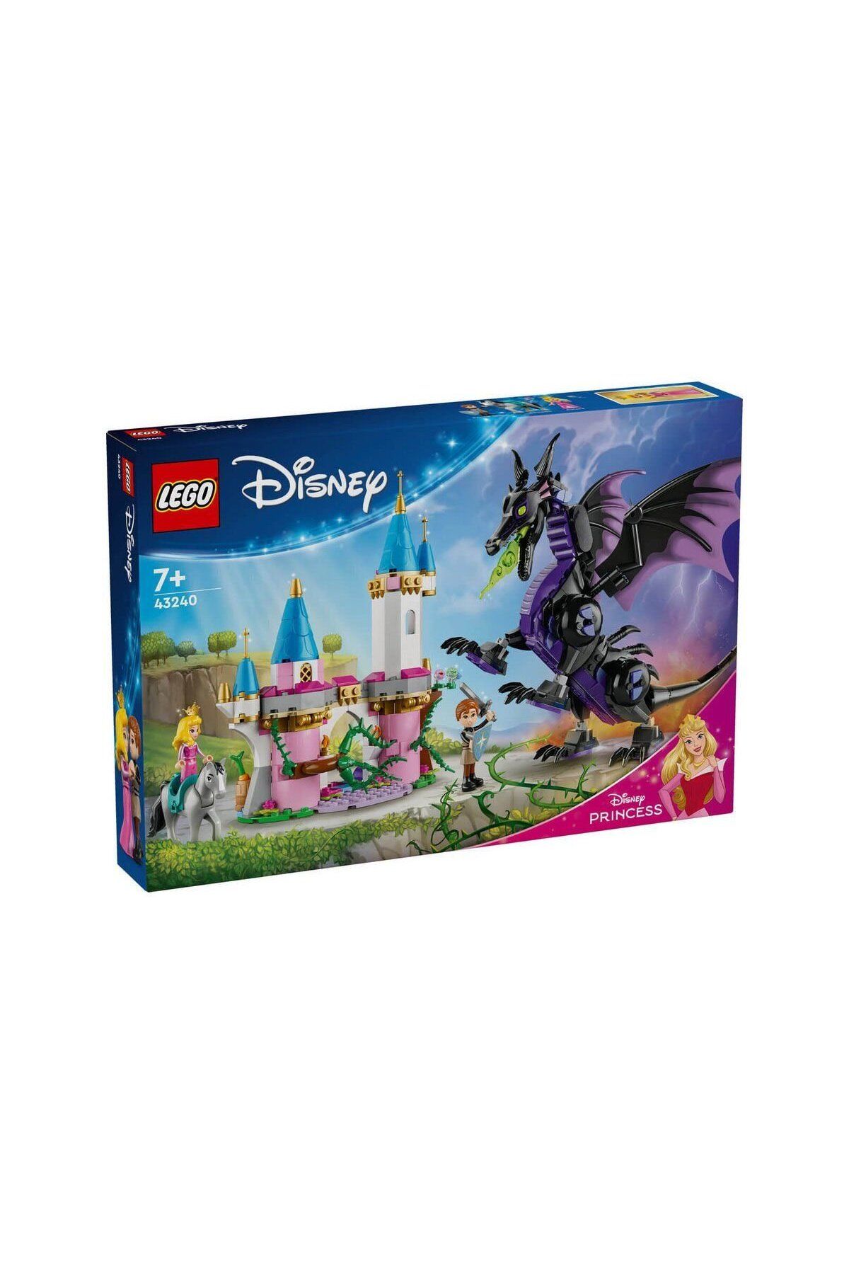 Easy Tedarik 43240 Lego Disney Malefizin Ejderha Formu 583 parça +7 yaş