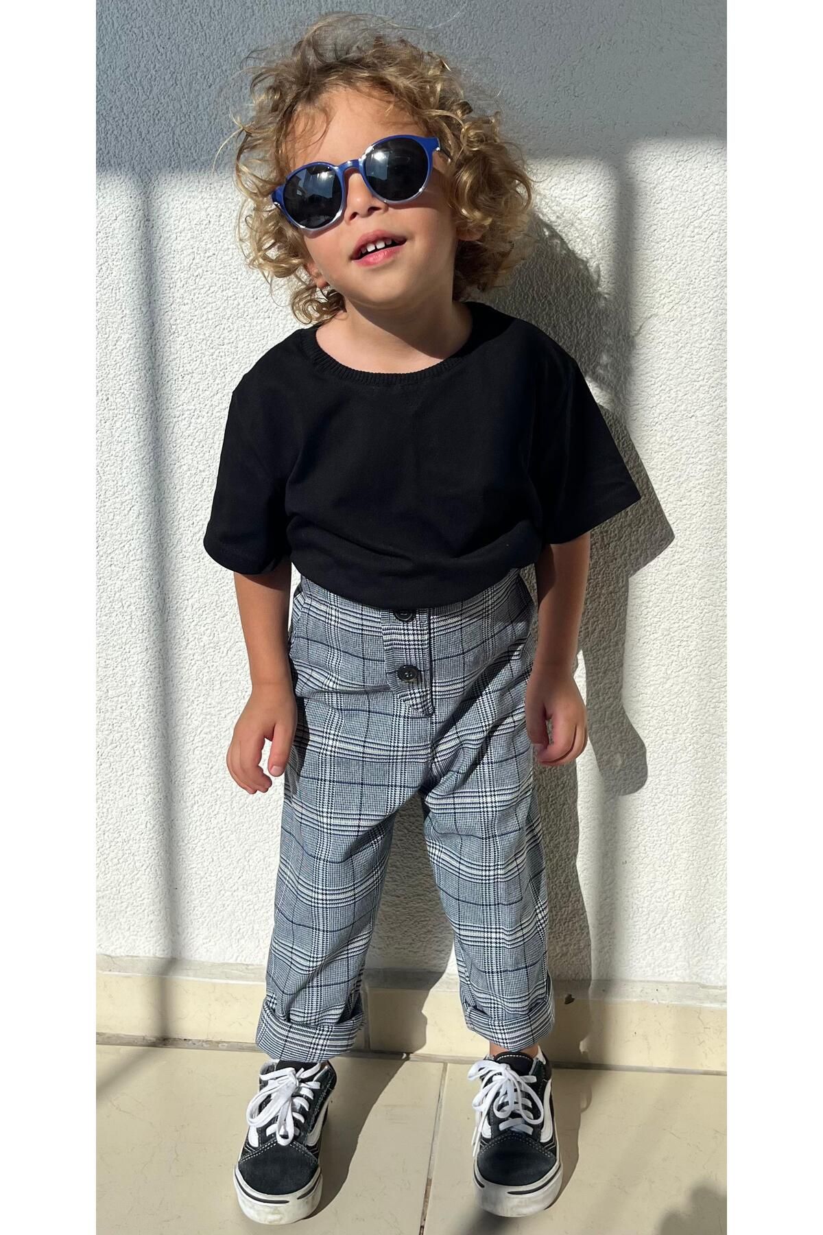 favorimkids Yazlık Çizgili Pamuklu Alt Üst Takım