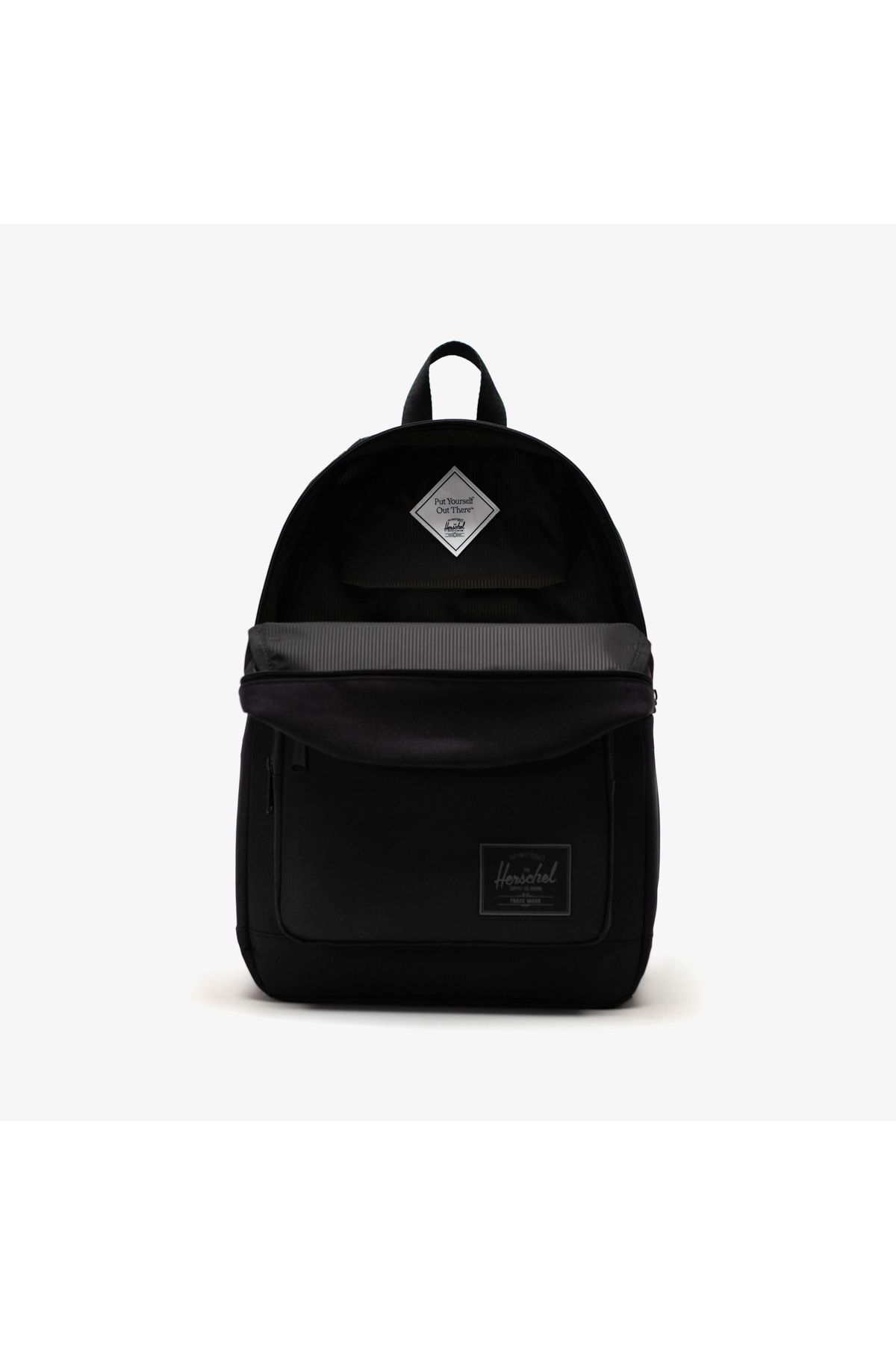 herschel-Pop Quiz 25L Unisex μαύρο σακίδιο πλάτης 4