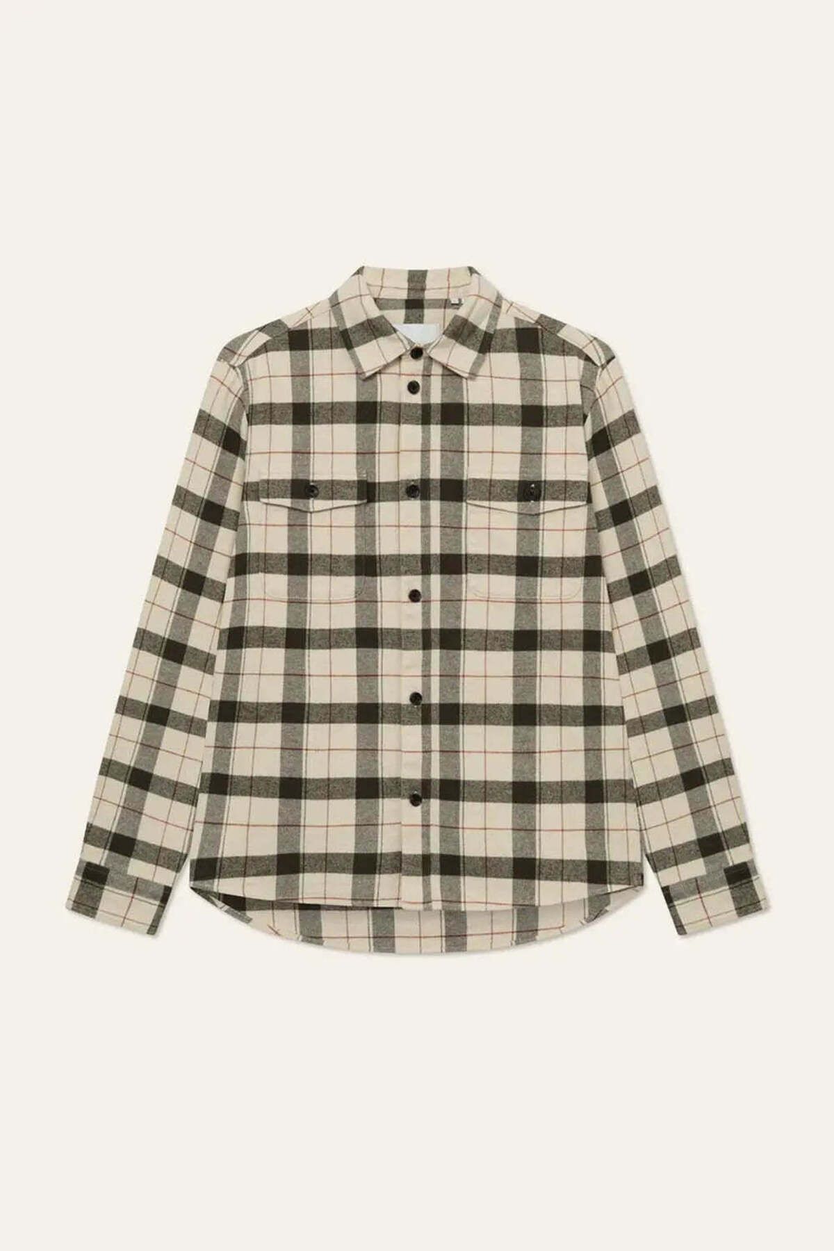 American Rag Cie Yumuşak Pamuklu Lennon Ekose Overshirt - Klasik ve Rahat Tasarım