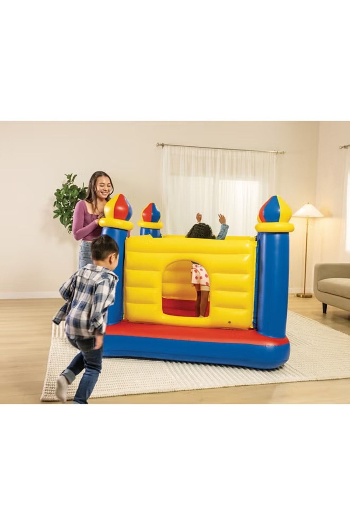 Intex-قلعة القفز القابلة للنفخ Jump-O-Lene 7