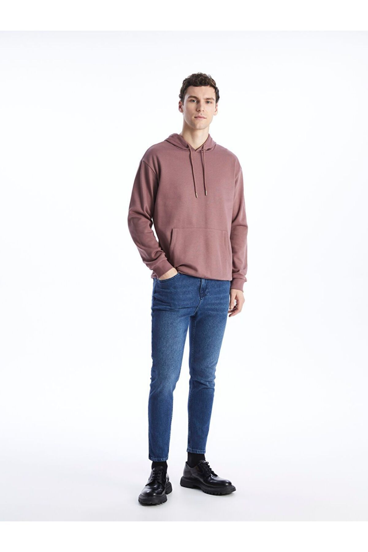 LC Waikiki Indigo 730 Havuç Kalıp Erkek Jean Pantolon