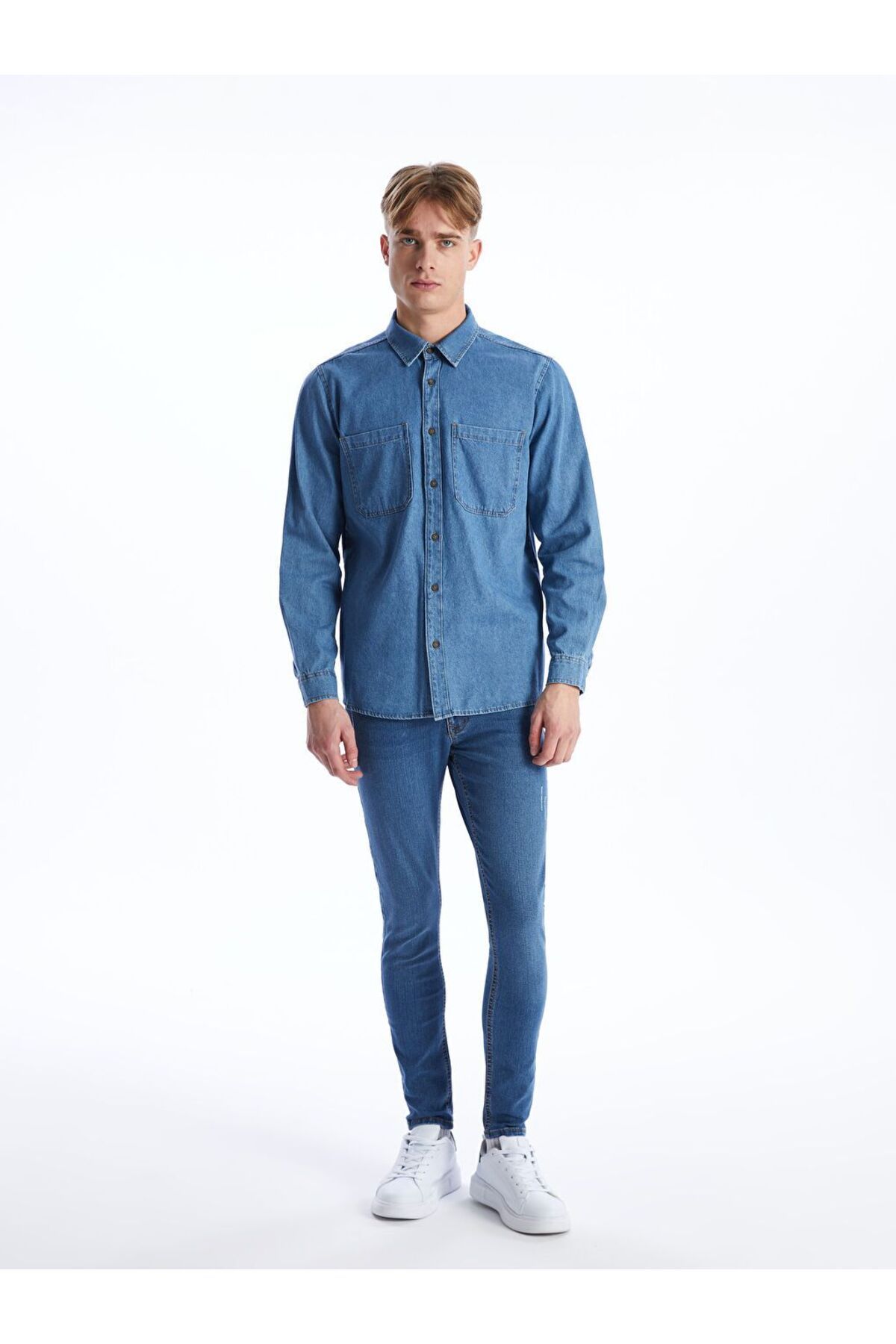 LC Waikiki Indigo 770 Super Skinny Erkek Jean Pantolon