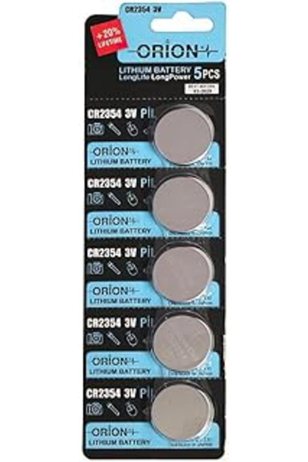 Roses Store Orion Cr2354 3V Lityum Pil 5'Li Paket