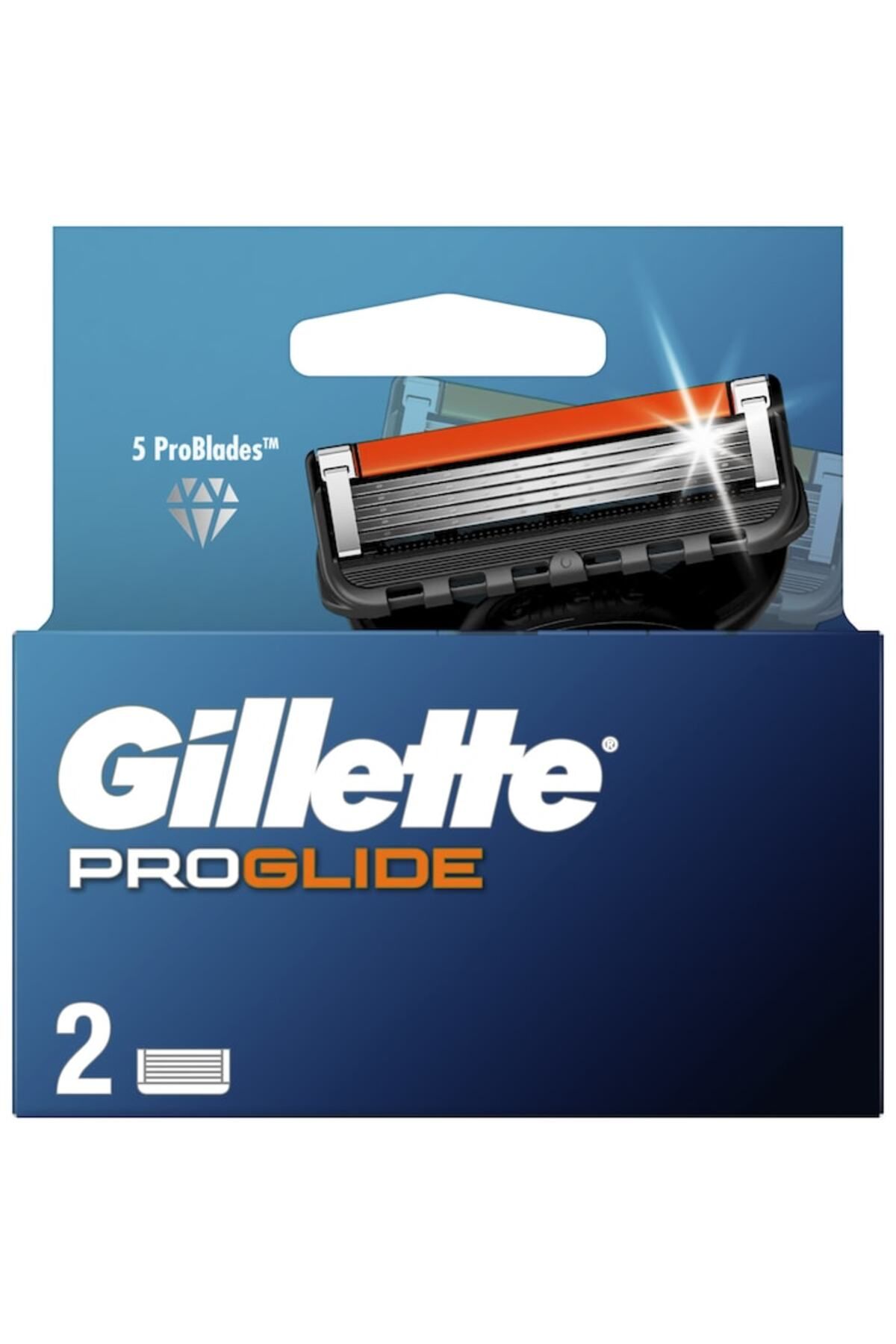 Gillette-Rezerve pentru aparat de ras manual Gillette Fusion ProGlide, 2 bucăți 3