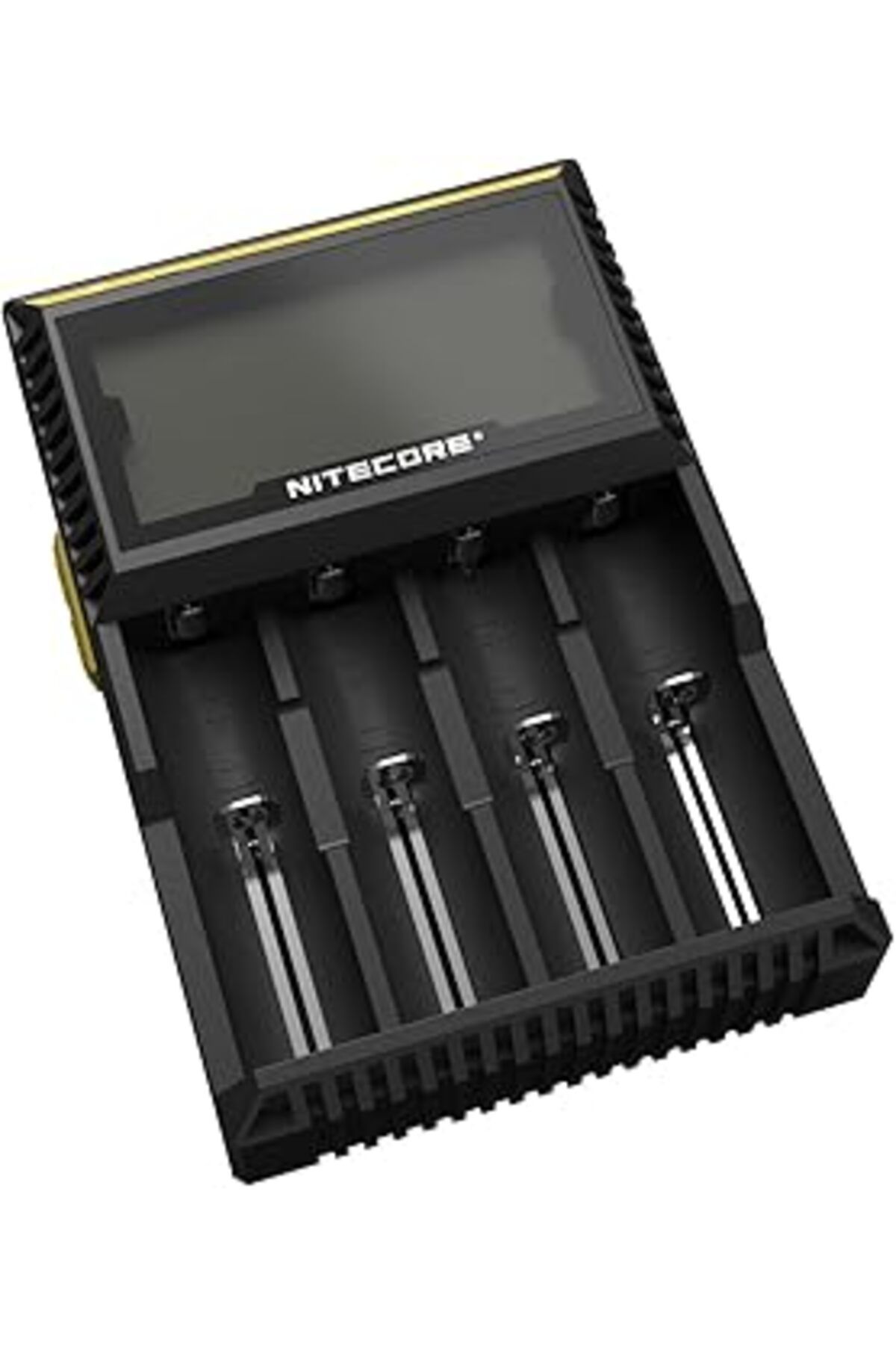 Roses Store Nitecore Dijital D4 Şarj Cihazı, Siyah, Tek Boy