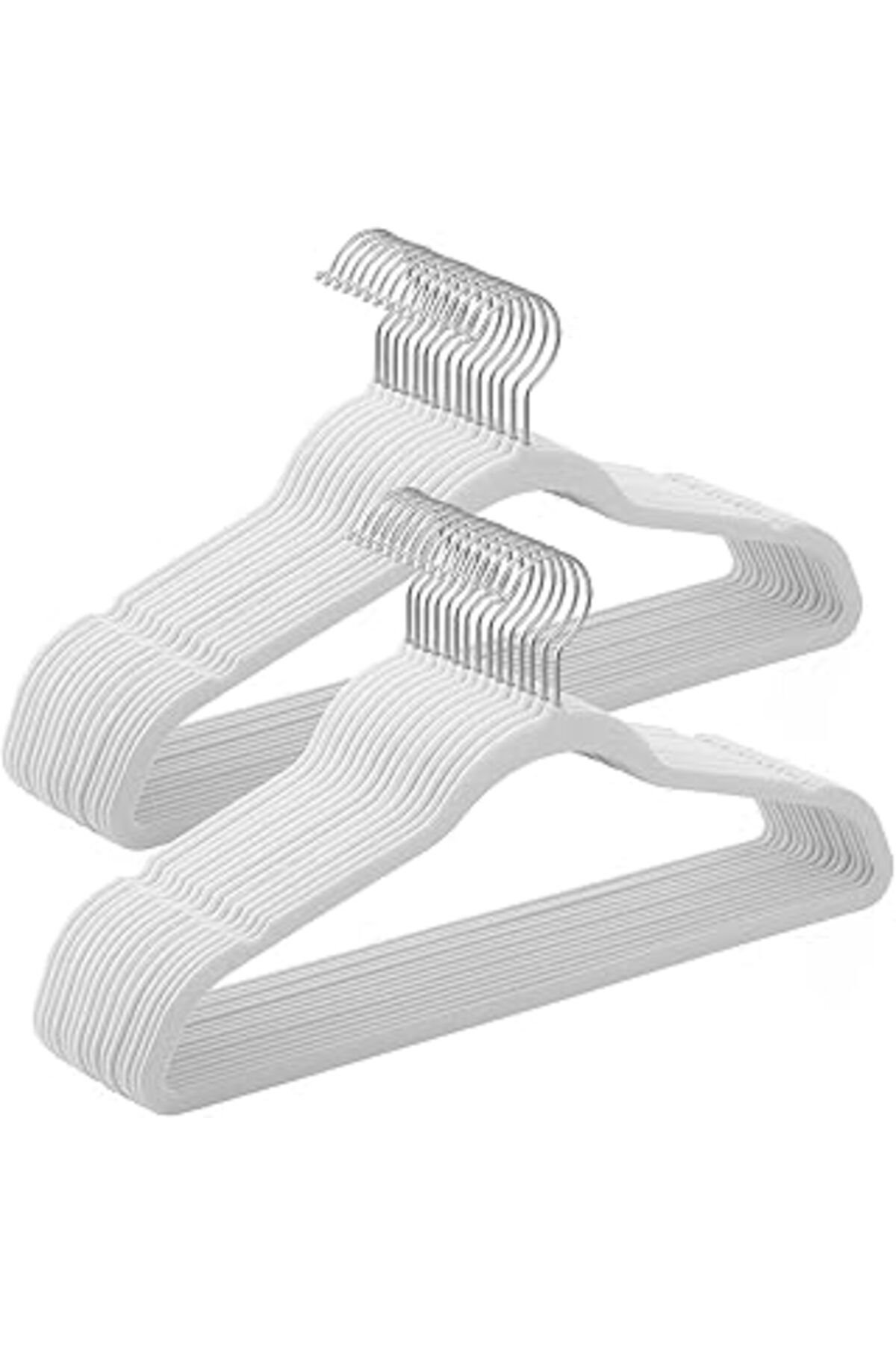 NETWORK ART Songmics Kadife Elbise Askısı, 30'Lu Set, Askı, Ceket Askısı, 41,5 Cm Genişliğinde, Elbise Askısı,