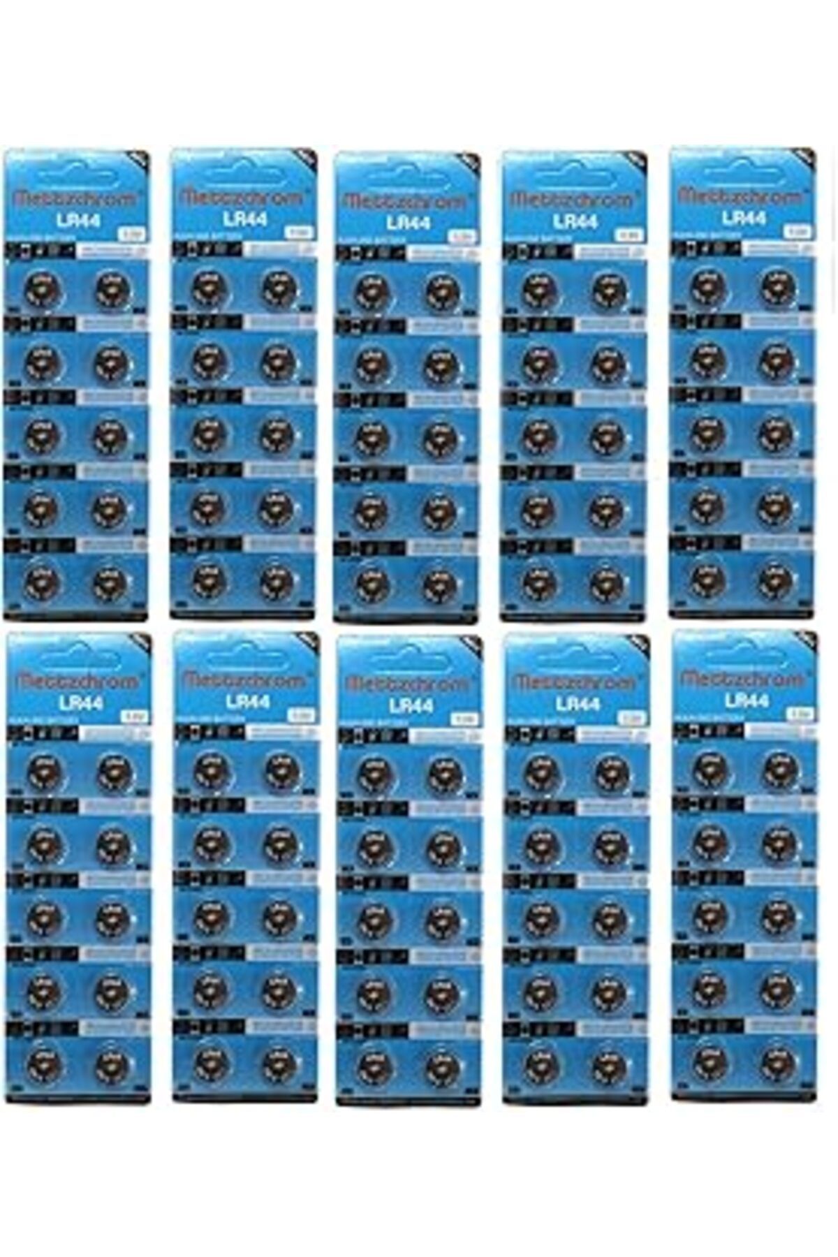 Roses Store Mettzchrom Lr44 Ag13 A76 357A Sr44Sw 1.5 Volt Oyuncak Pili 100'Lü