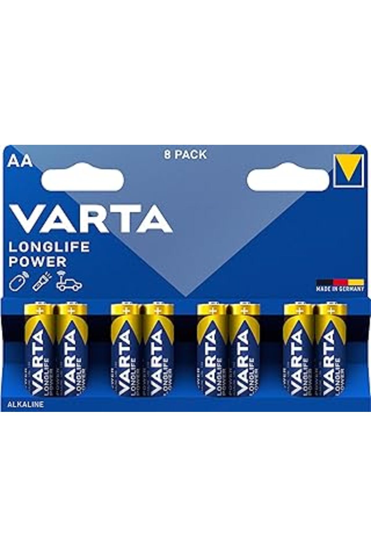 Pazarcan Longlife Power Aa Alkalin Kalem Pil 8'Li Paket