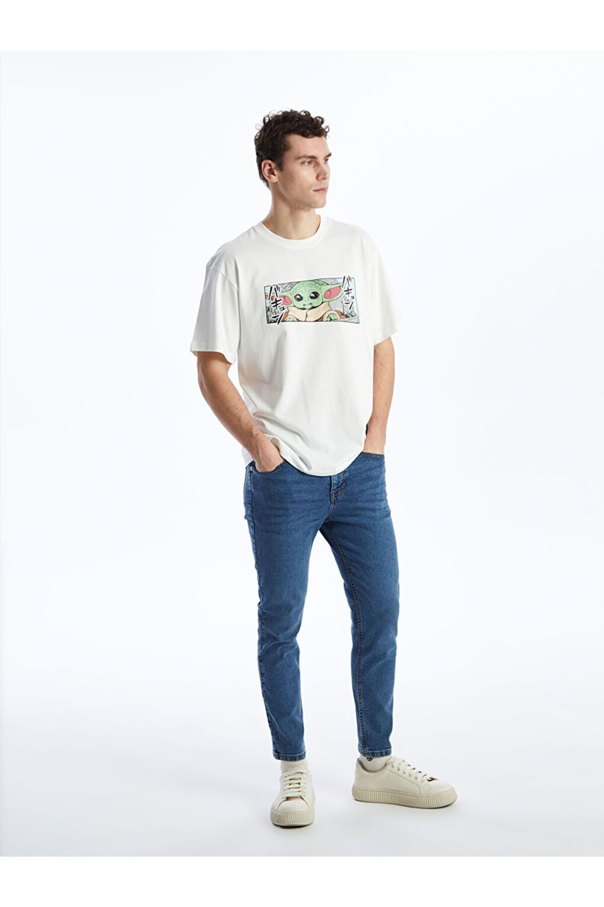 LC Waikiki Indigo 730 Havuç Kalıp Erkek Jean Pantolon
