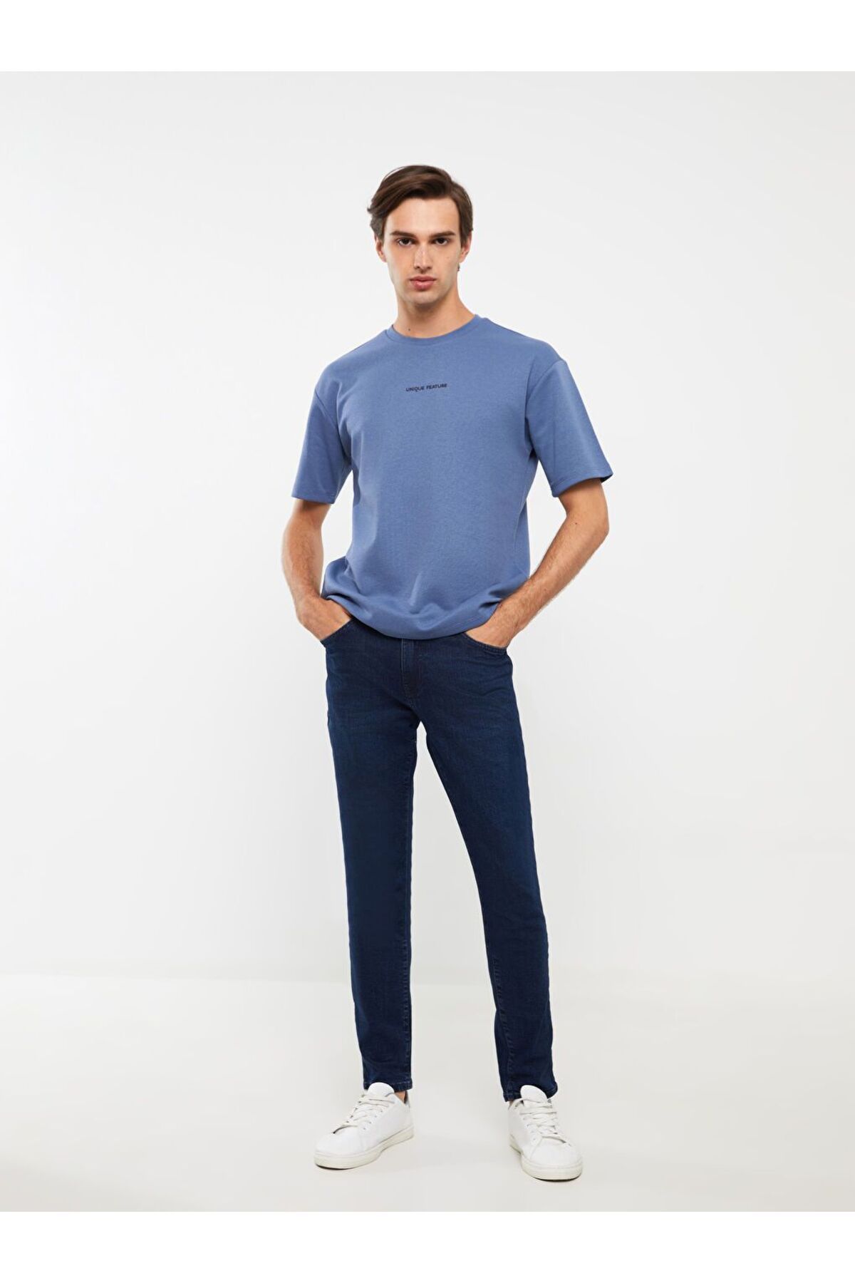 LC Waikiki Indigo 750 Slim Fit Erkek Jean Pantolon