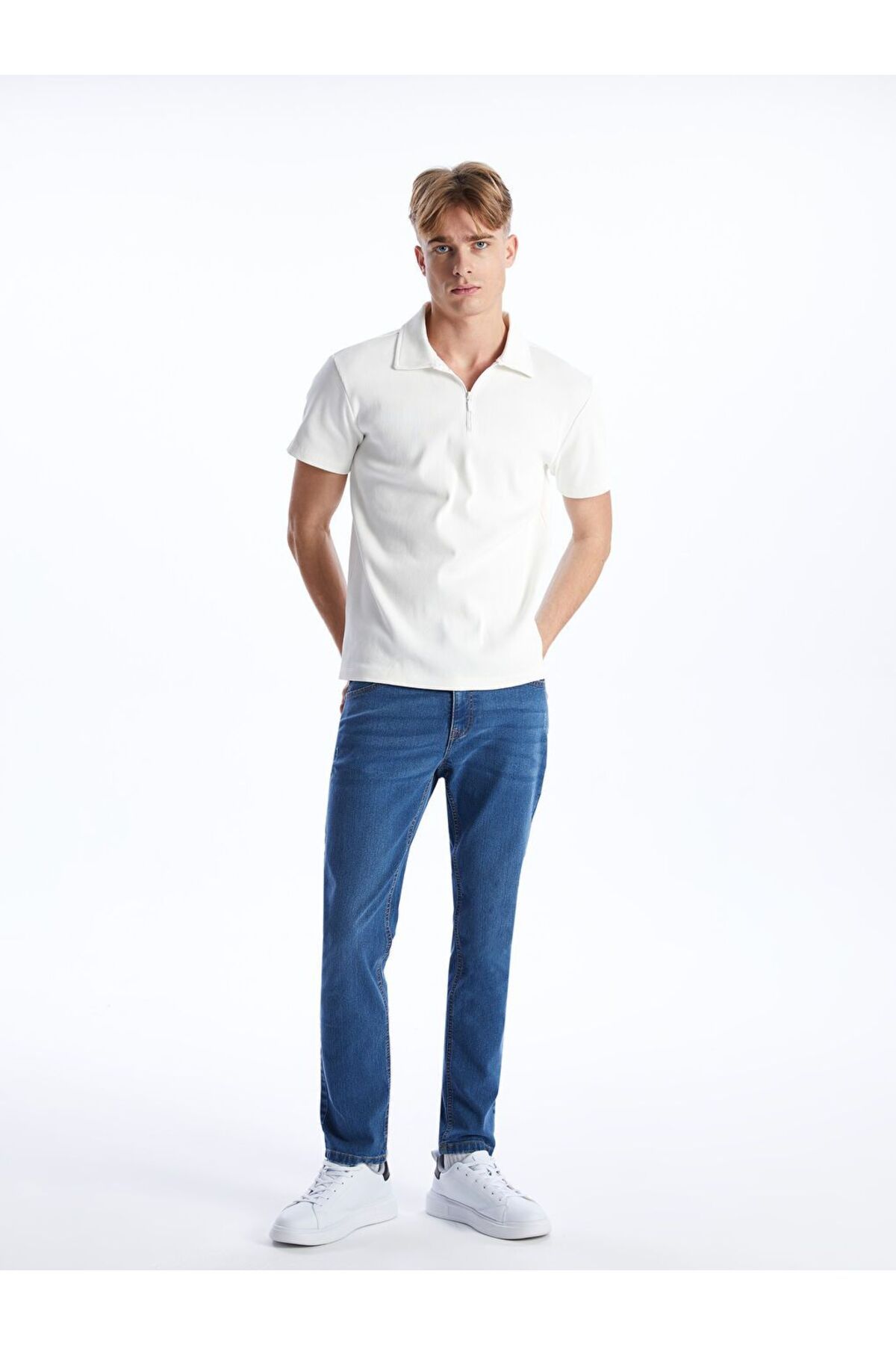 LC Waikiki Indigo 750 Slim Fit Erkek Jean Pantolon
