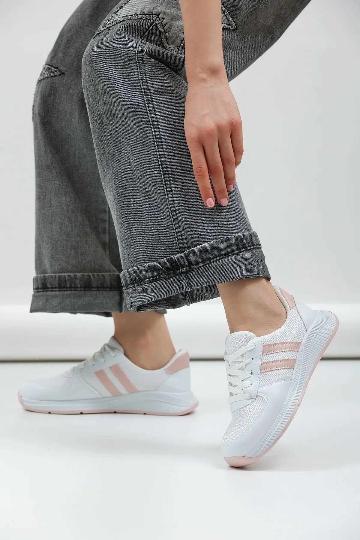 Altın Adım UNISEX MODEL FİLELİ RAHAT TABAN GÜNLÜK SPOR AYAKKABI SNEAKER