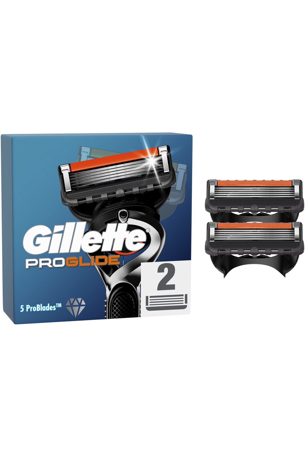 Gillette-Rezerve pentru aparat de ras manual Gillette Fusion ProGlide, 2 bucăți 4