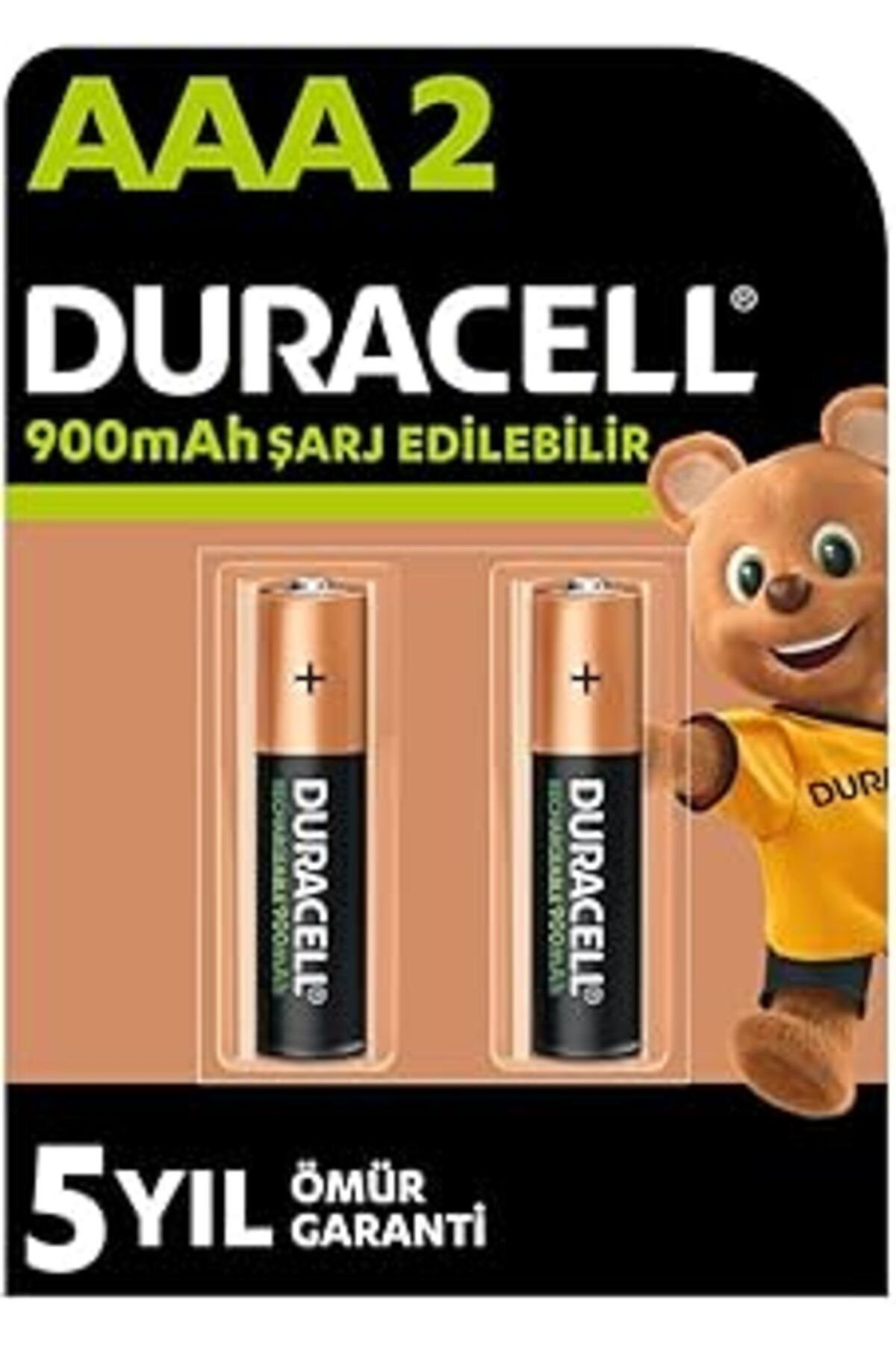 Roses Store Şarj Edilebilir Aaa İnce Kalem Pil (2'Li Paket), 900 Mah Nimh, Önceden Sarj Edilmiş, Şarj Edilebili