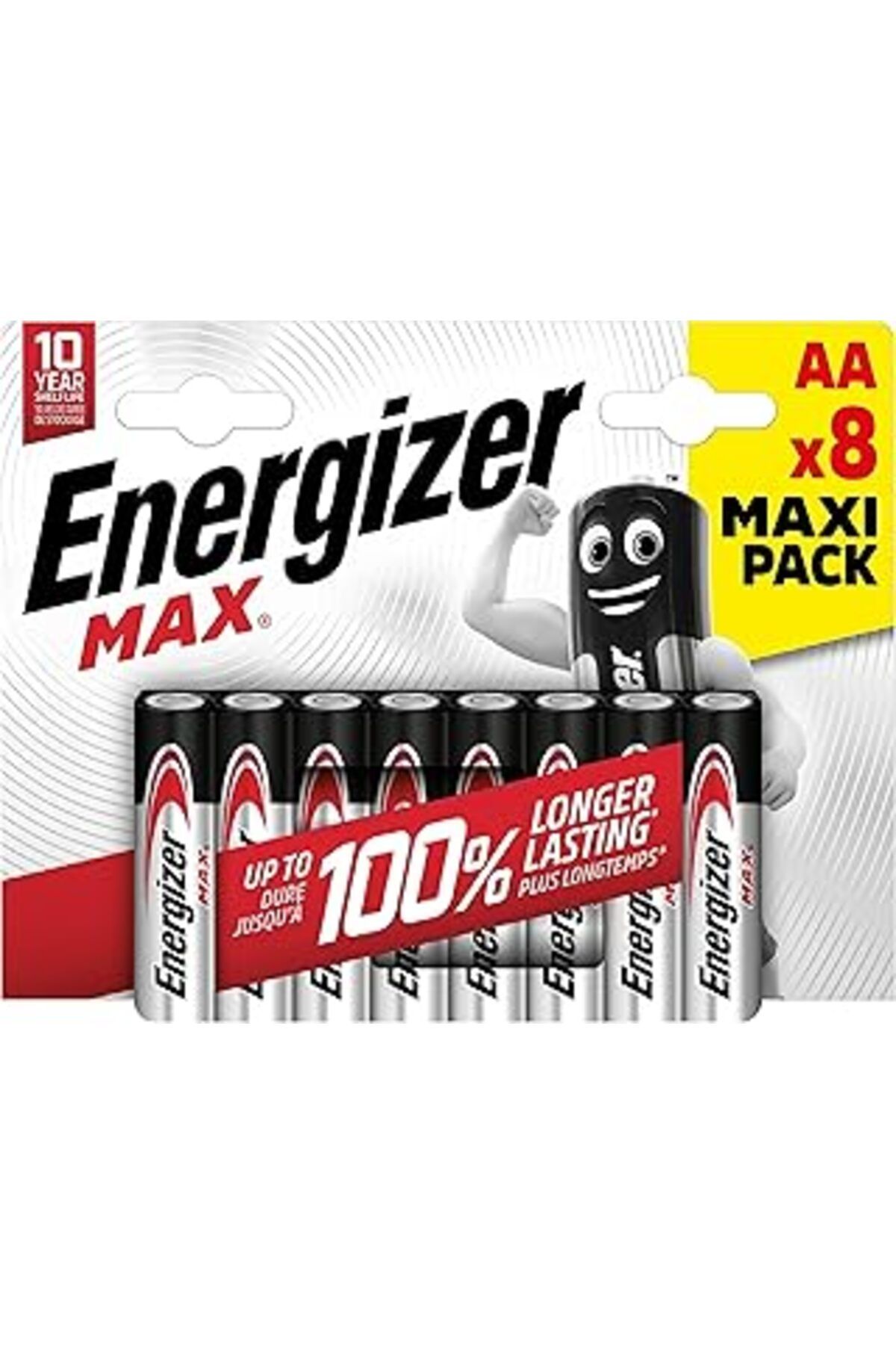 Roses Store Energizer Pil Max Alkalin Aa (Mignon/Lr6 8'Li Paket)