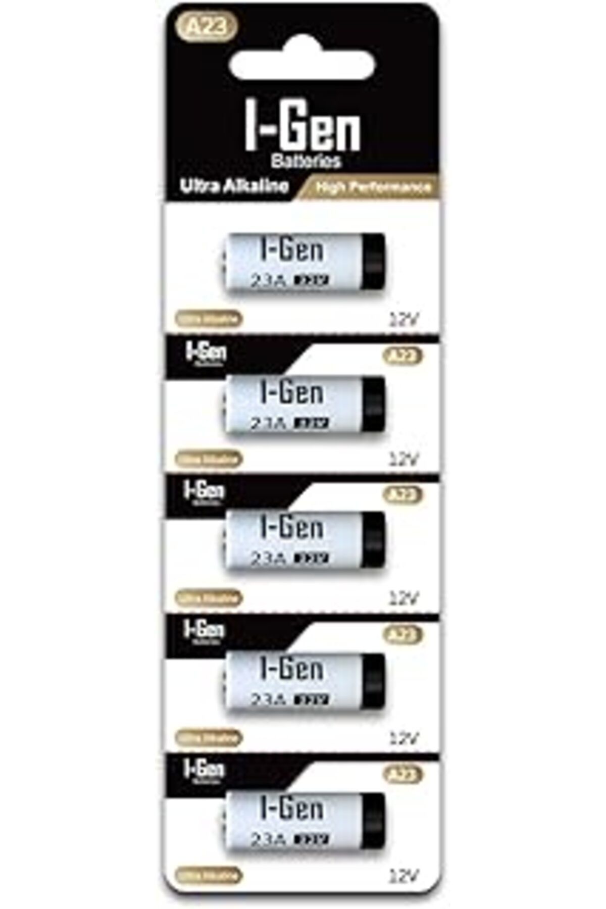 Roses Store I-Gen 23A Pil 5'Li Paket 12V Mn21 (A23 / 23A / V23Ga / Lrv08 / 8Lr932)