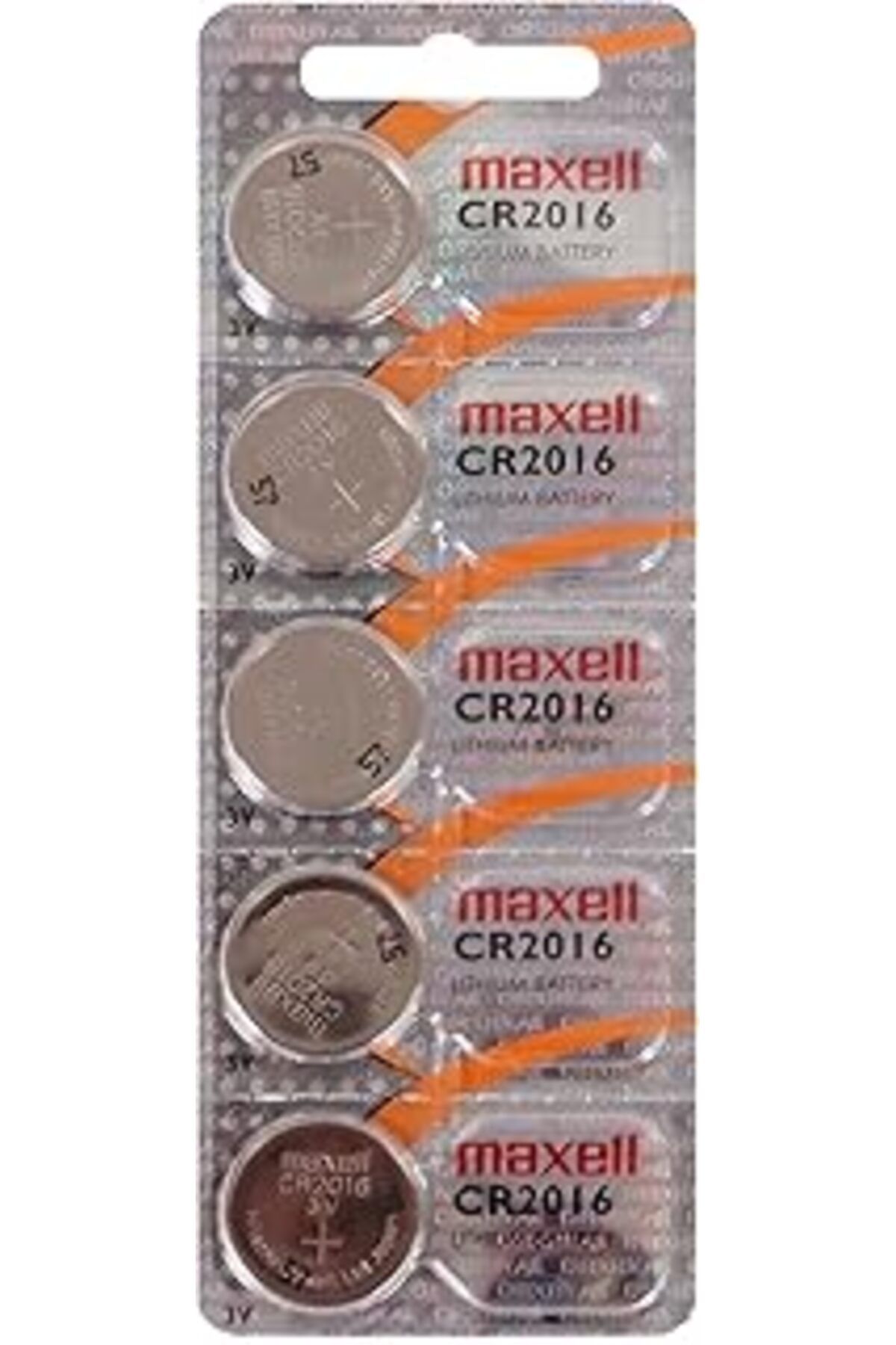 Mu Art Ahşap Maxell Cr-2016 Lityum Pil 5li 4902580131272