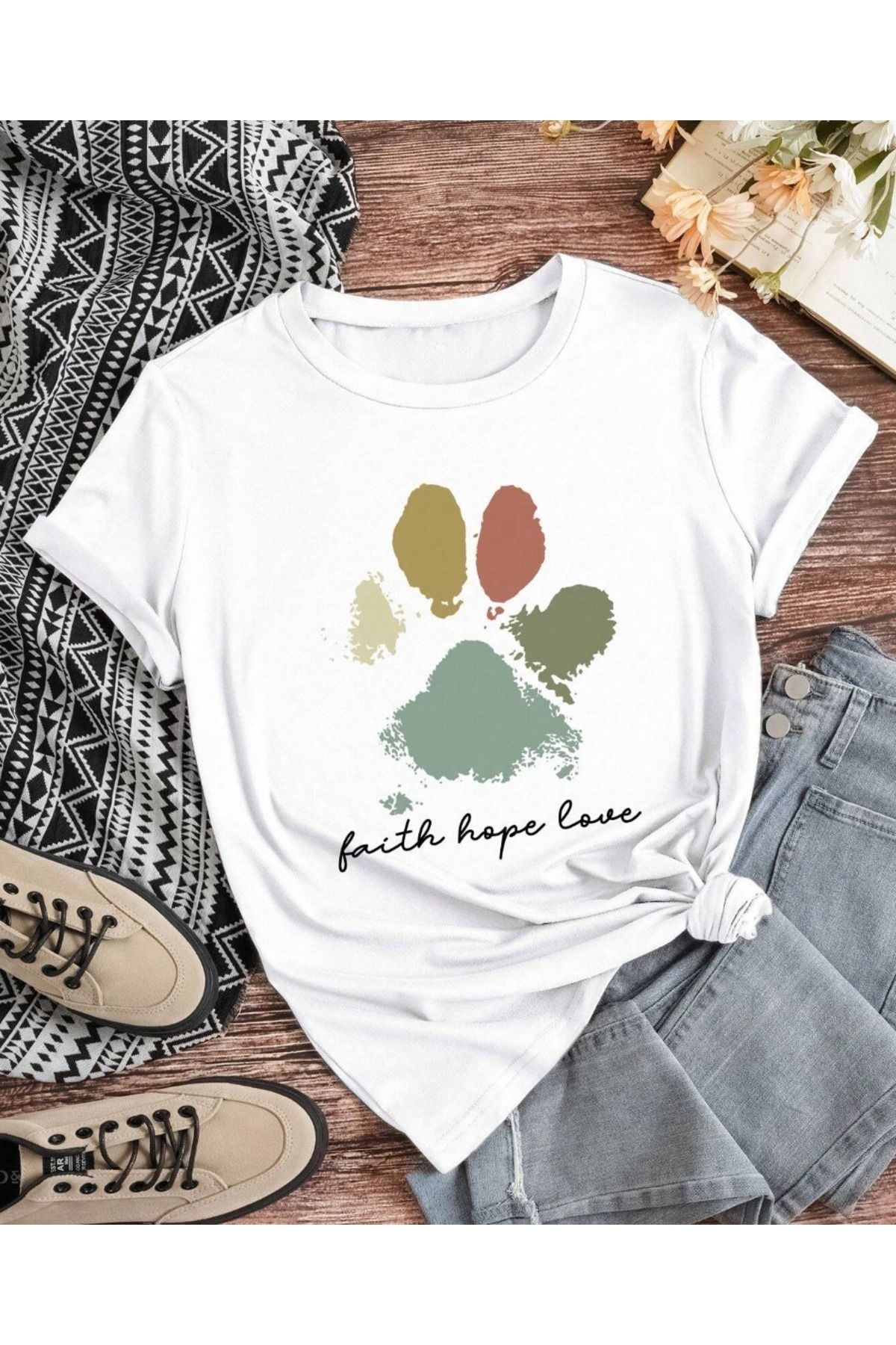 shidumanlar Unisex Bay/Bayan Pati Baskılı Tasarım